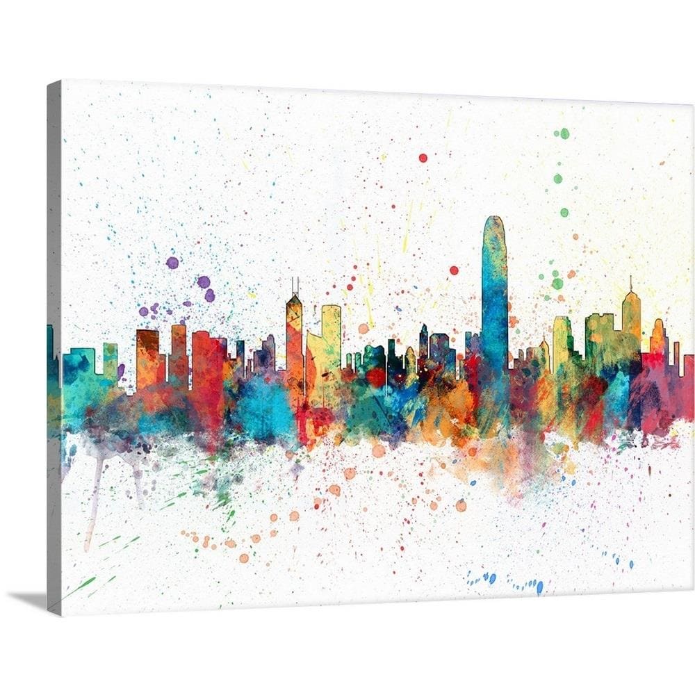 GreatBigCanvas 30-in H x 40-in W Abstract Print on Canvas | 2326116-24-40X30