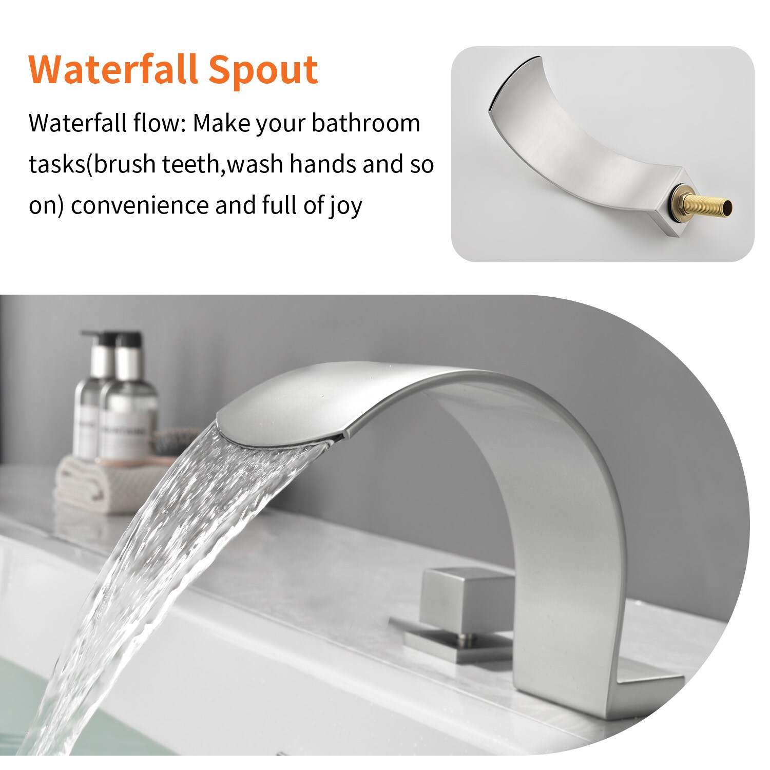 WELLFOR GSM-19008BN Roman-Tub-Faucets - View #7