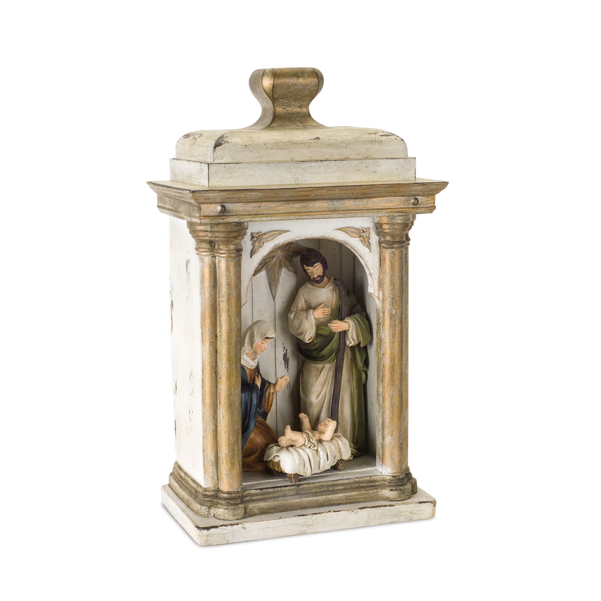 Melrose International 15-in Decoration Nativity Christmas Decor at ...