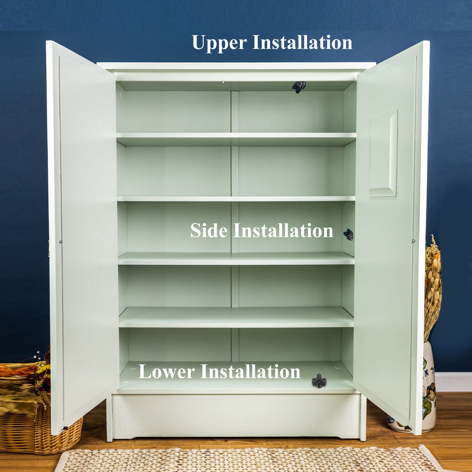 Unique Bargains S25093000UX9130 Cabinet-Hinges - View #4