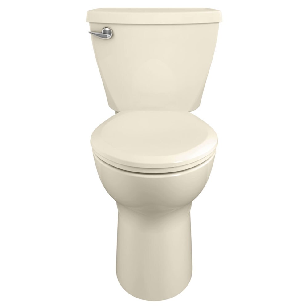 American Standard 270AB001.021 Cadet 3 Bone Elongated Chair Height 2-piece Toilet 10-in Rough-In 1.6-GPF