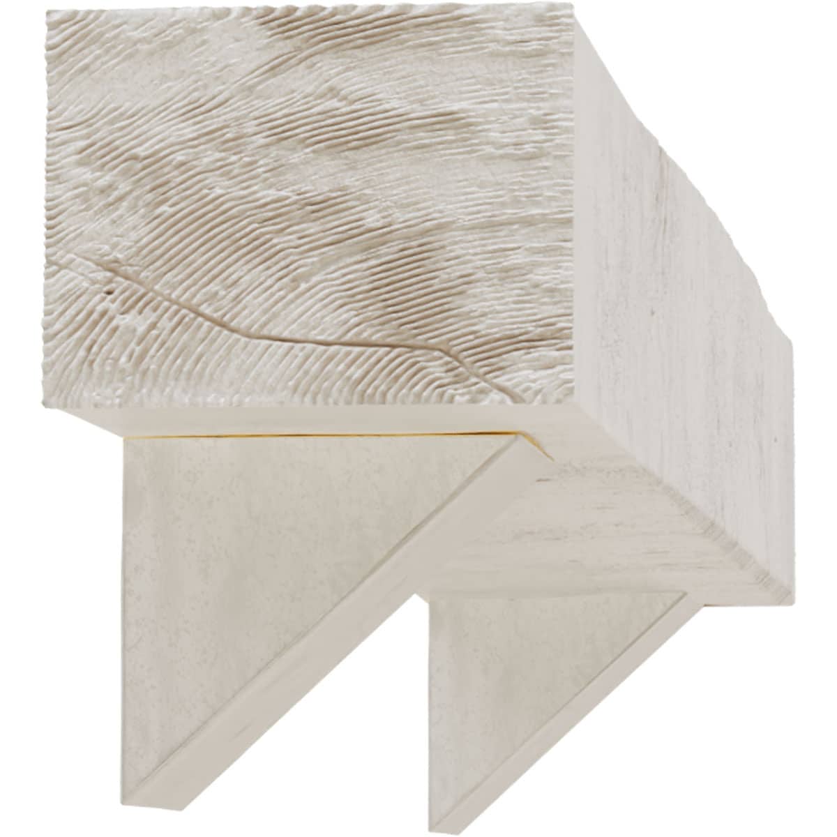 Ekena Millwork MANUKP04X08X84BKUN Mantel-Shelves - View #4