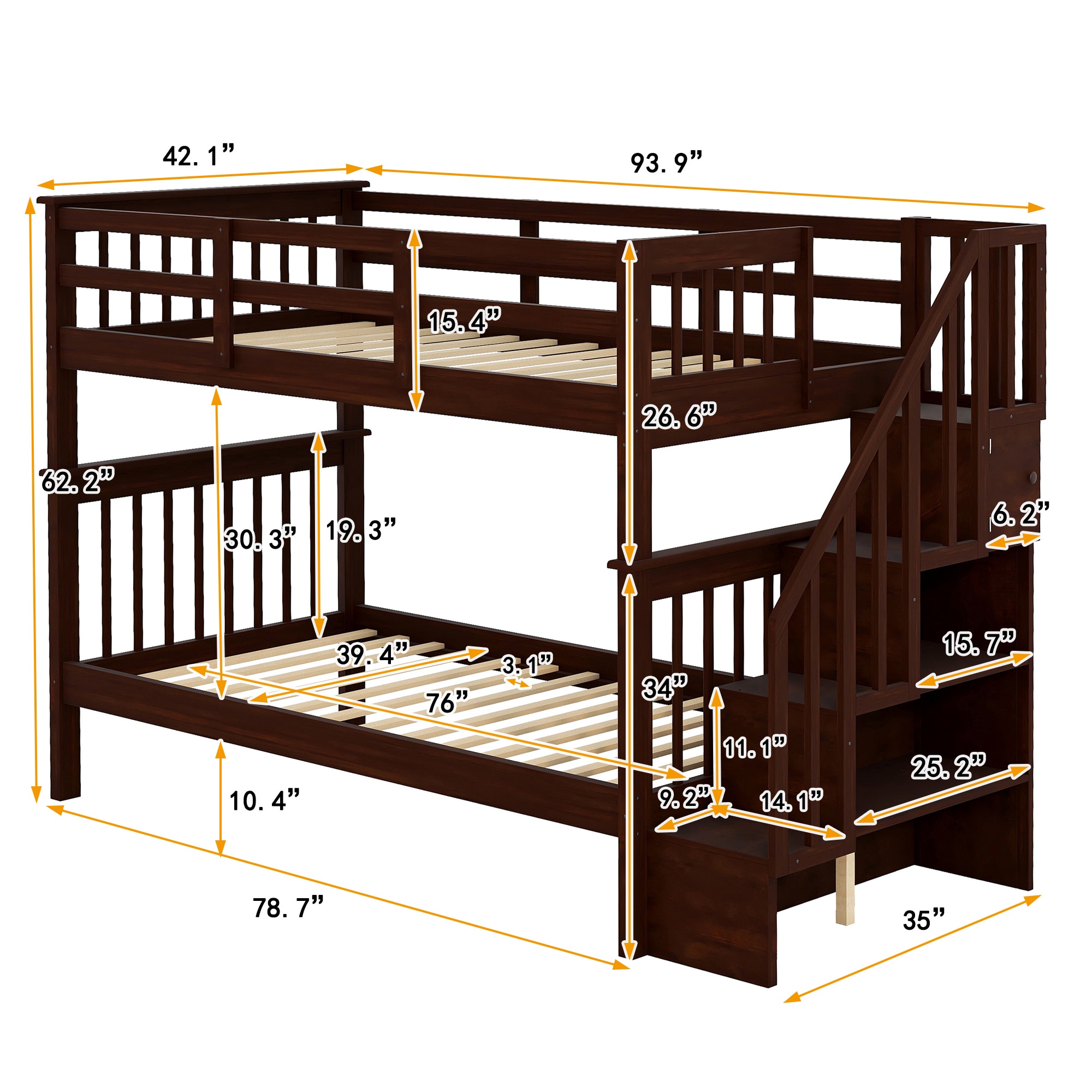 Qualler BLE000109P Bunk-Beds - View #9