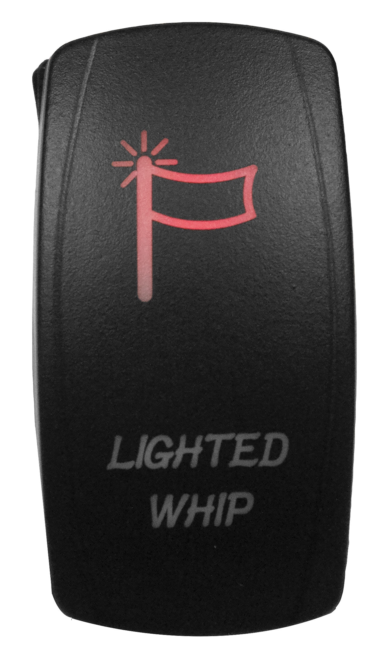 DragonFire 521394 Rocker Switch, 20A 12V Carling Style Rocker Switch, 1 Gang Rocker Switch Panel, 12V Switch, 1 Inch LED Lighted Rocker Switch