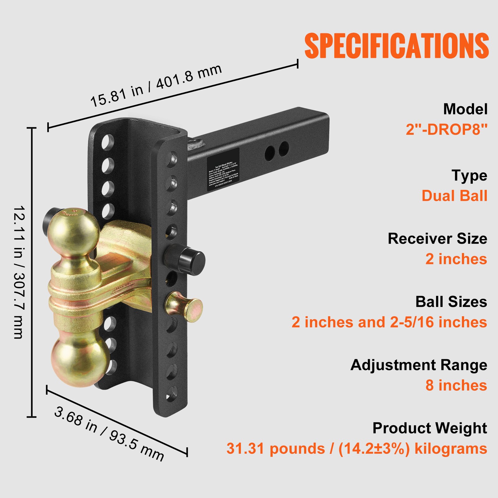 VEVOR SQTQJTCB22259NAWHV0 receivers - View #10