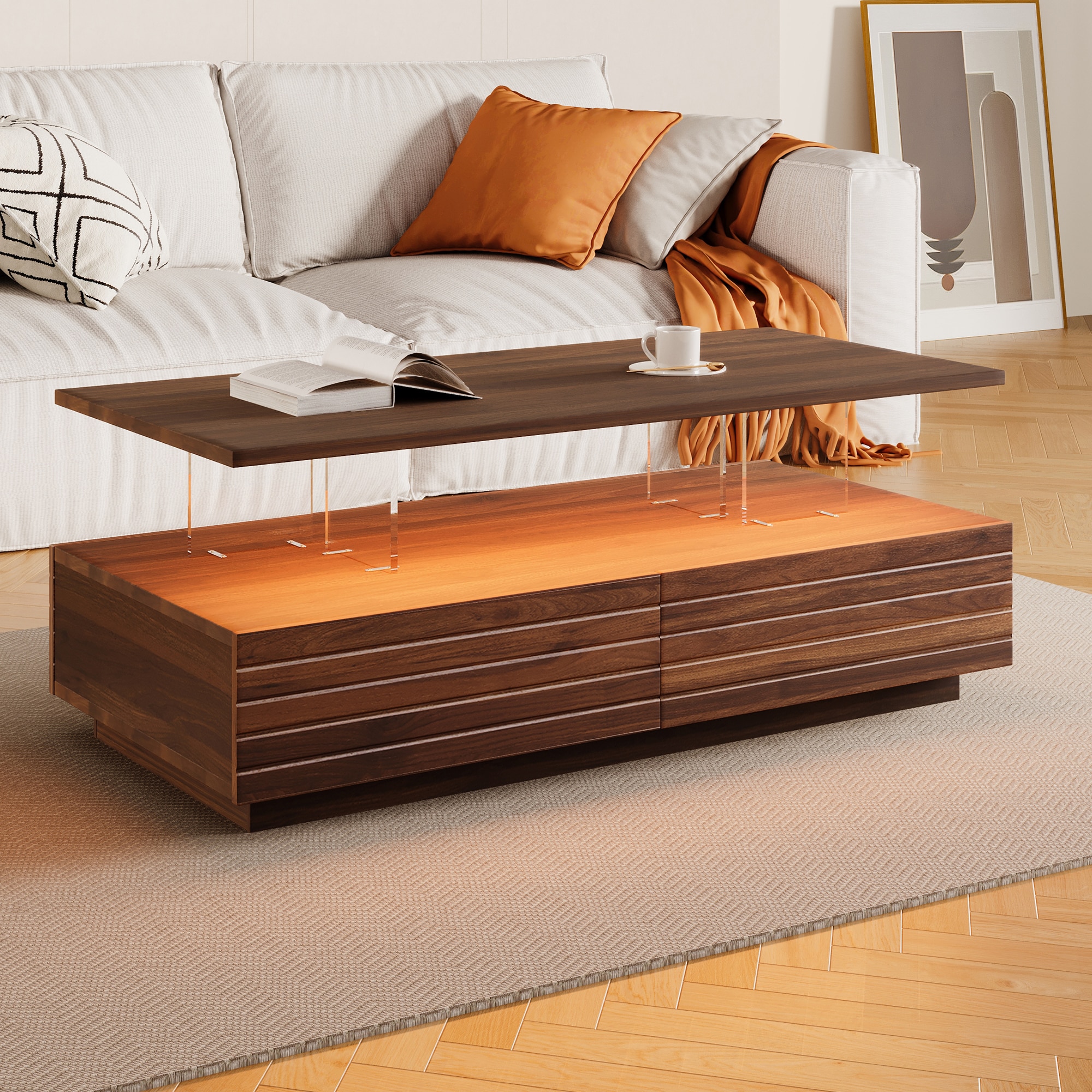ModernLuxe L3P-N735P250962D Coffee-Tables - View #3