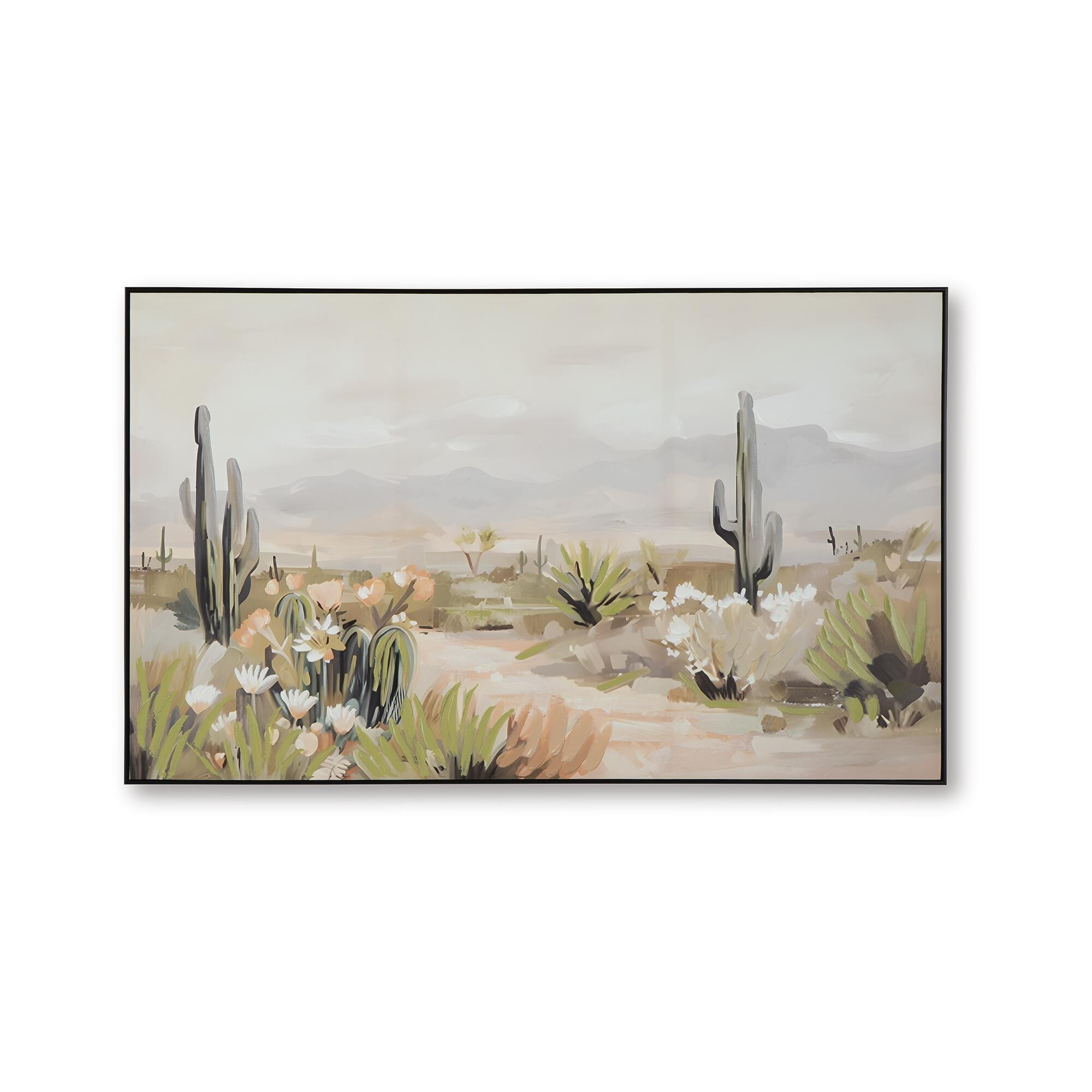 Signature Design by Ashley Sidworth Green/Beige/Gray Wall Art