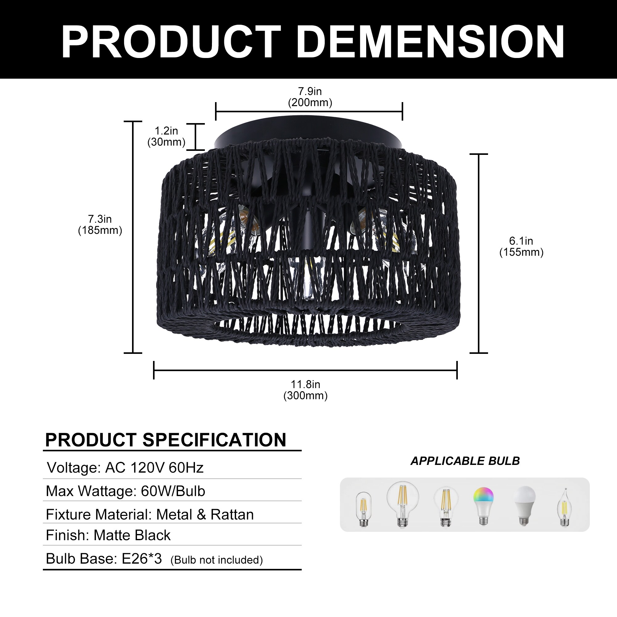 DORESshop LSC-CL065B flushmounts - View #3