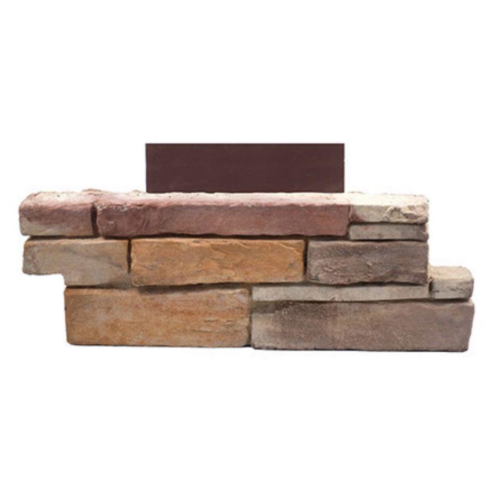 Adorn DTPILL Ledgestone Series 2 Square feet Desert Tan Manufactured stone veneer