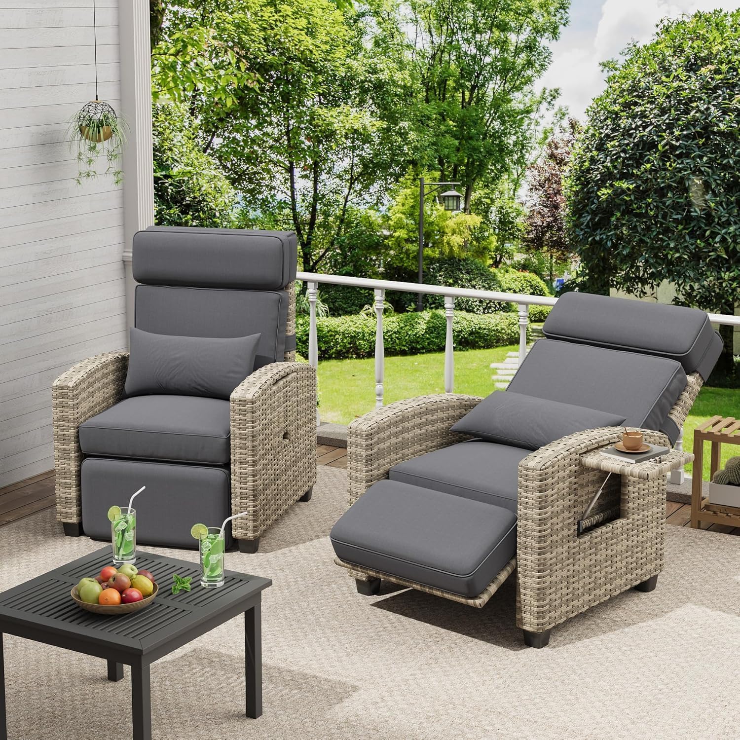 Qeetex LHF-HW-PHO-34W8JKNL Patio-Conversation-Sets - View #3
