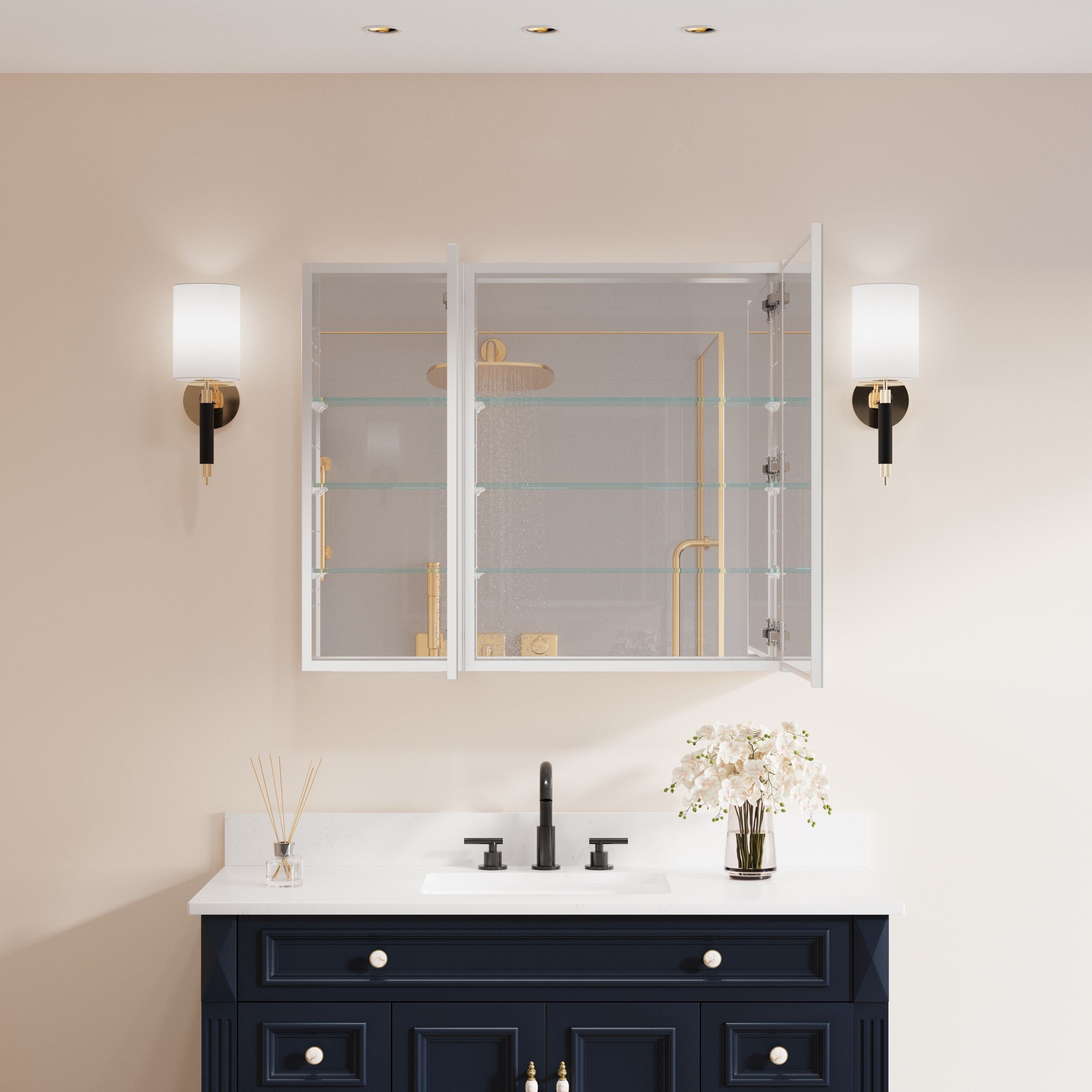 Forclover MRW-JG3630 Bathroom-Medicine-Cabinets - View #2