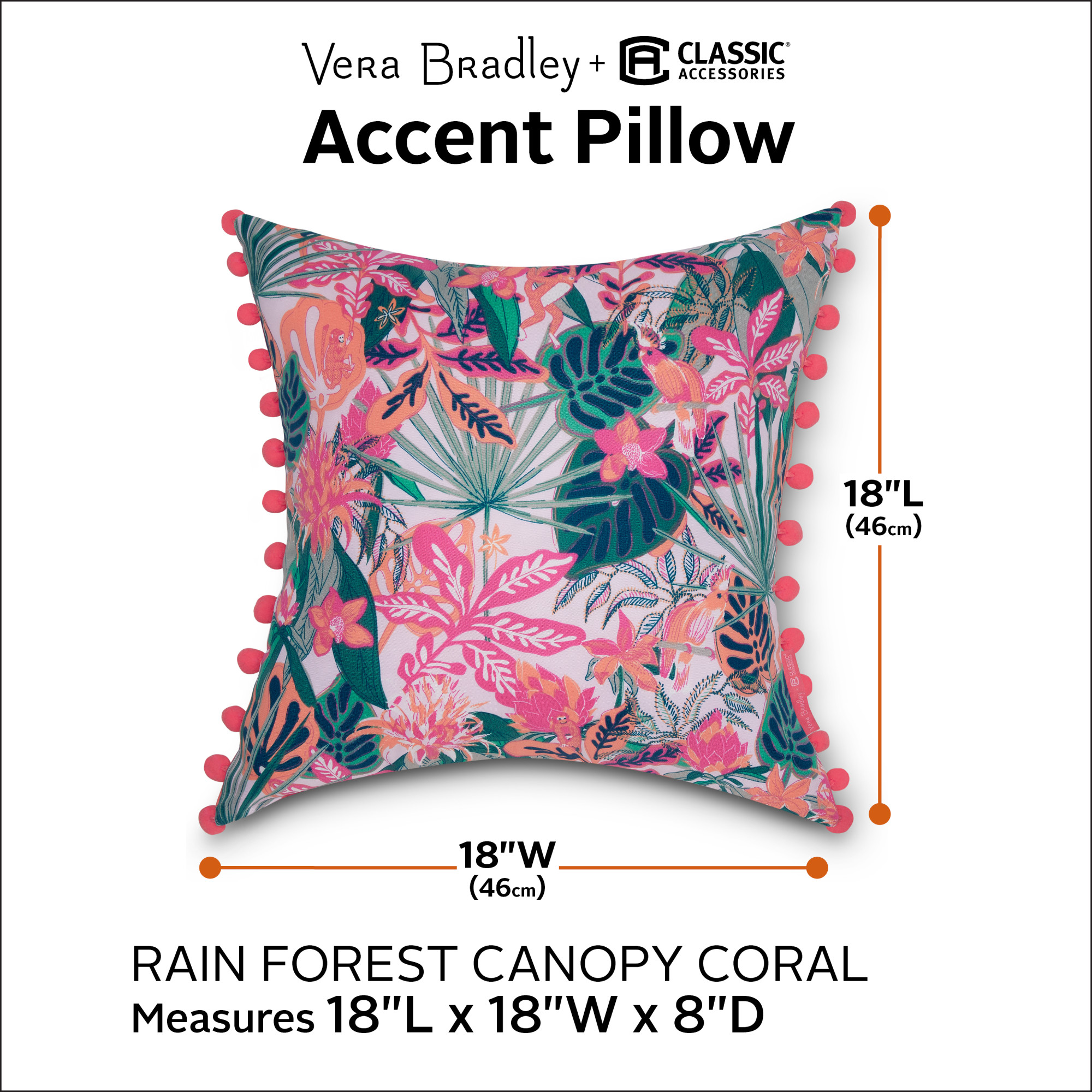 Classic Accessories 50-142-014401-PL Outdoor-Accent-Pillows - View #2