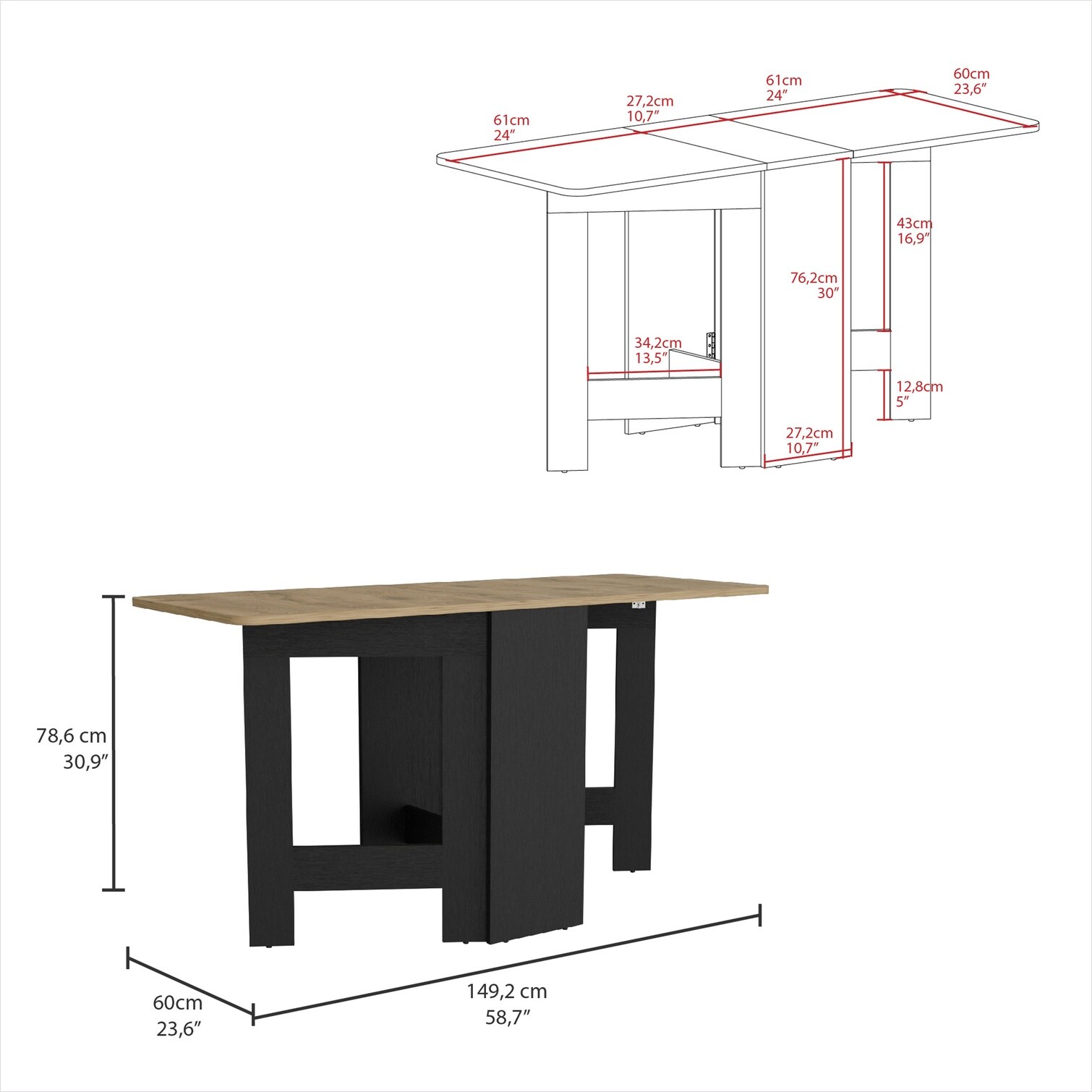 SunJet N5X5NNHCTF7C Dining-Tables - View #4