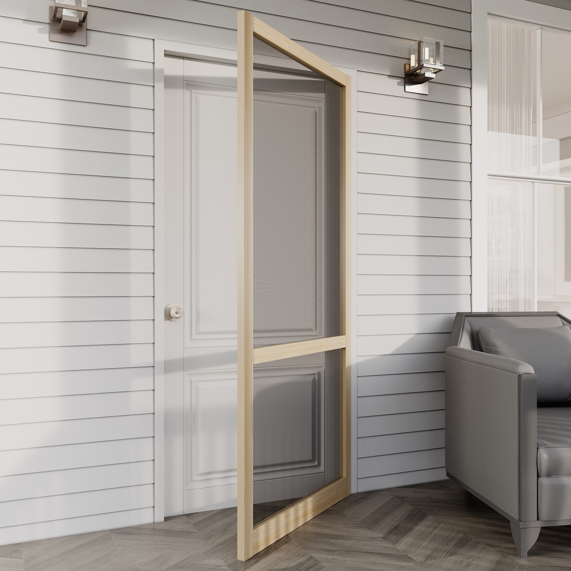 JUJUBON EX-SDPN-R-2L-36 Screen-Doors - View #3