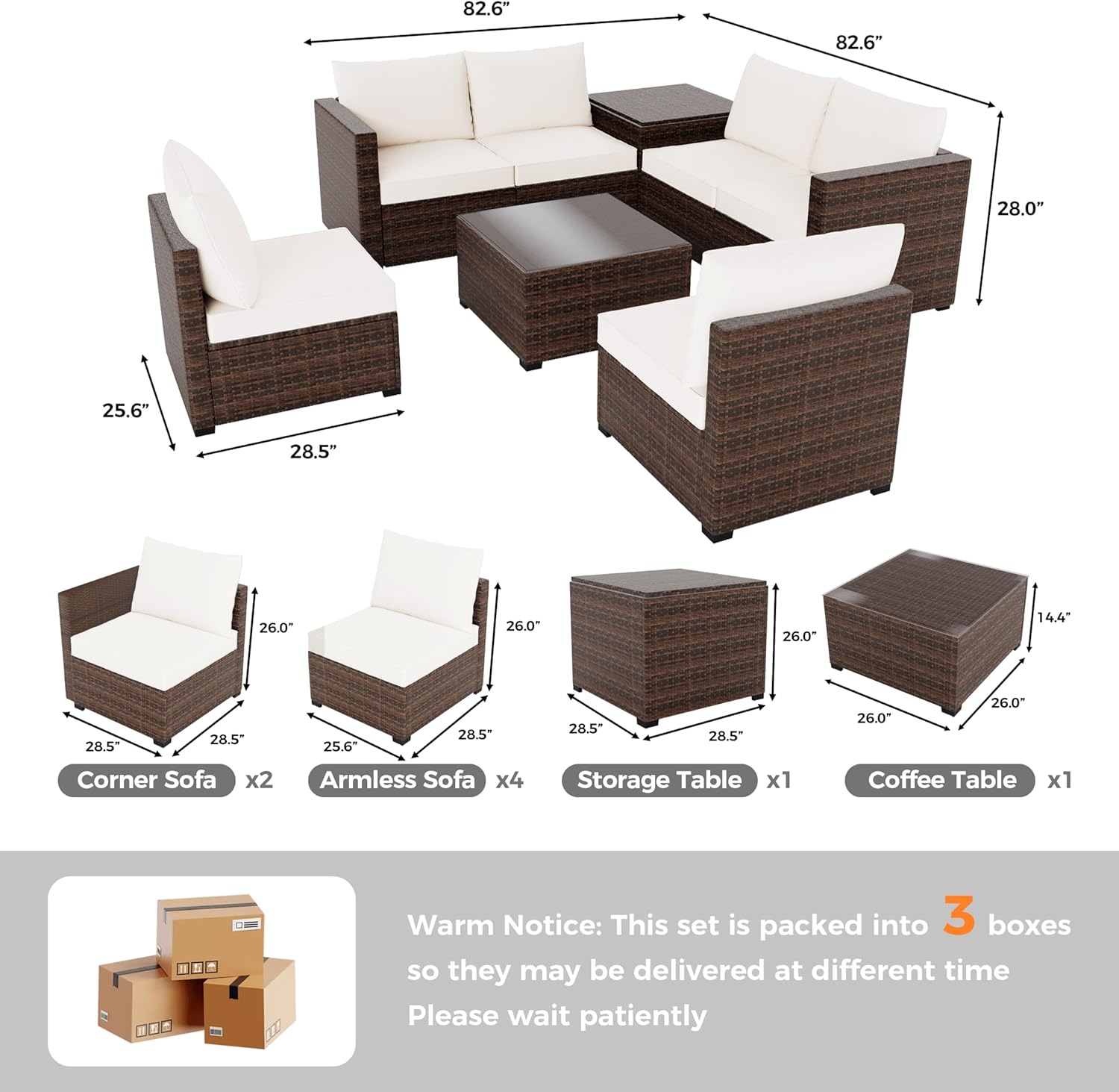 Qeetex LHF-DYQ-PHO-12NNWWWK Patio-Dining-Sets - View #2
