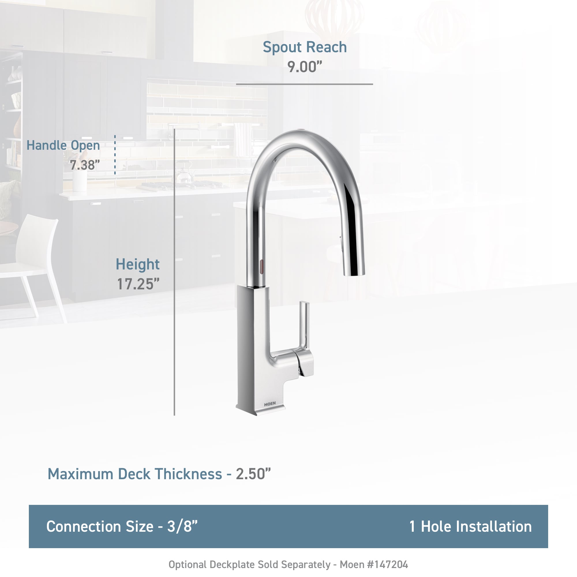 Moen S72308ESRS Kitchen-Faucets - View #6