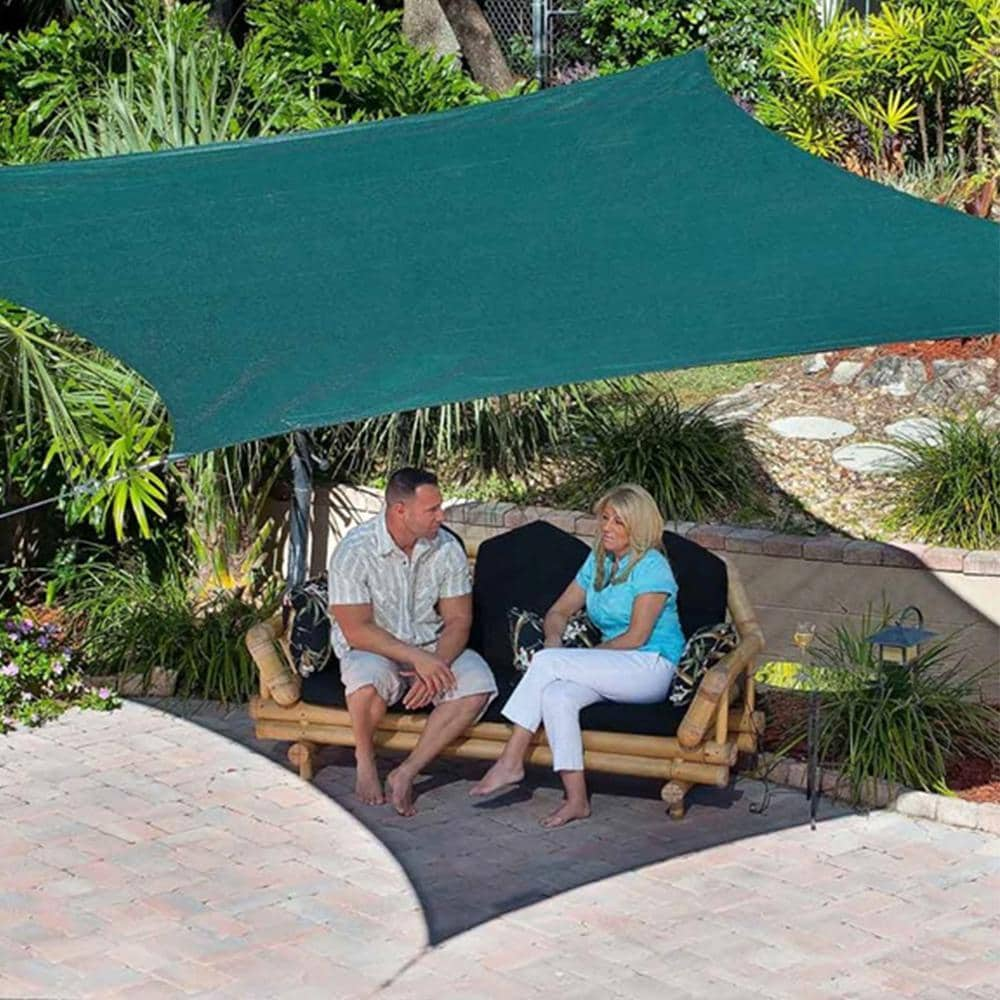 Coolaroo 12-ft x 12-ft Sahara Shade Sail with Fasteners at Lowes.com