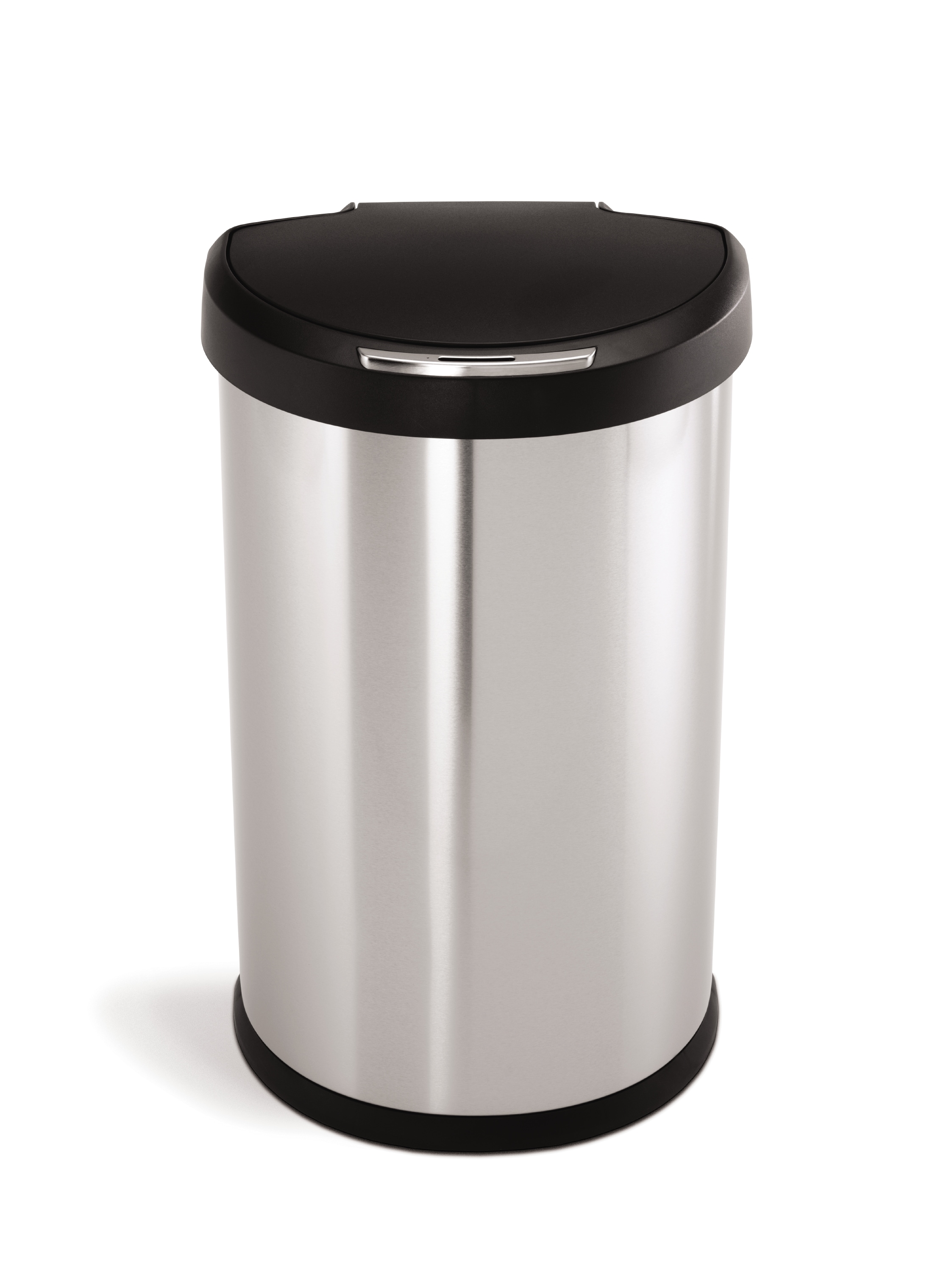 Simplehuman 45l Semi-round Step Trash Can Brushed Stainless Steel : Target