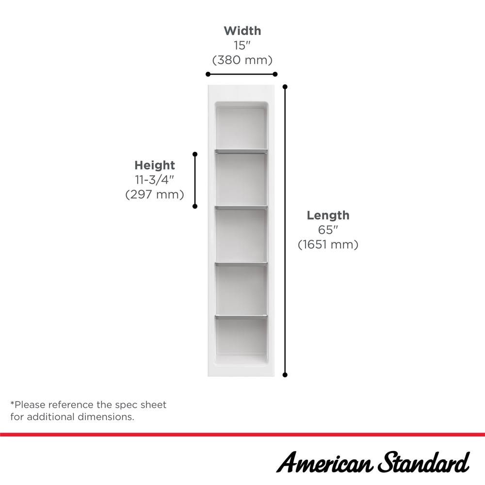 American Standard 7192000.020 Shower-Wall-Surrounds - View #3