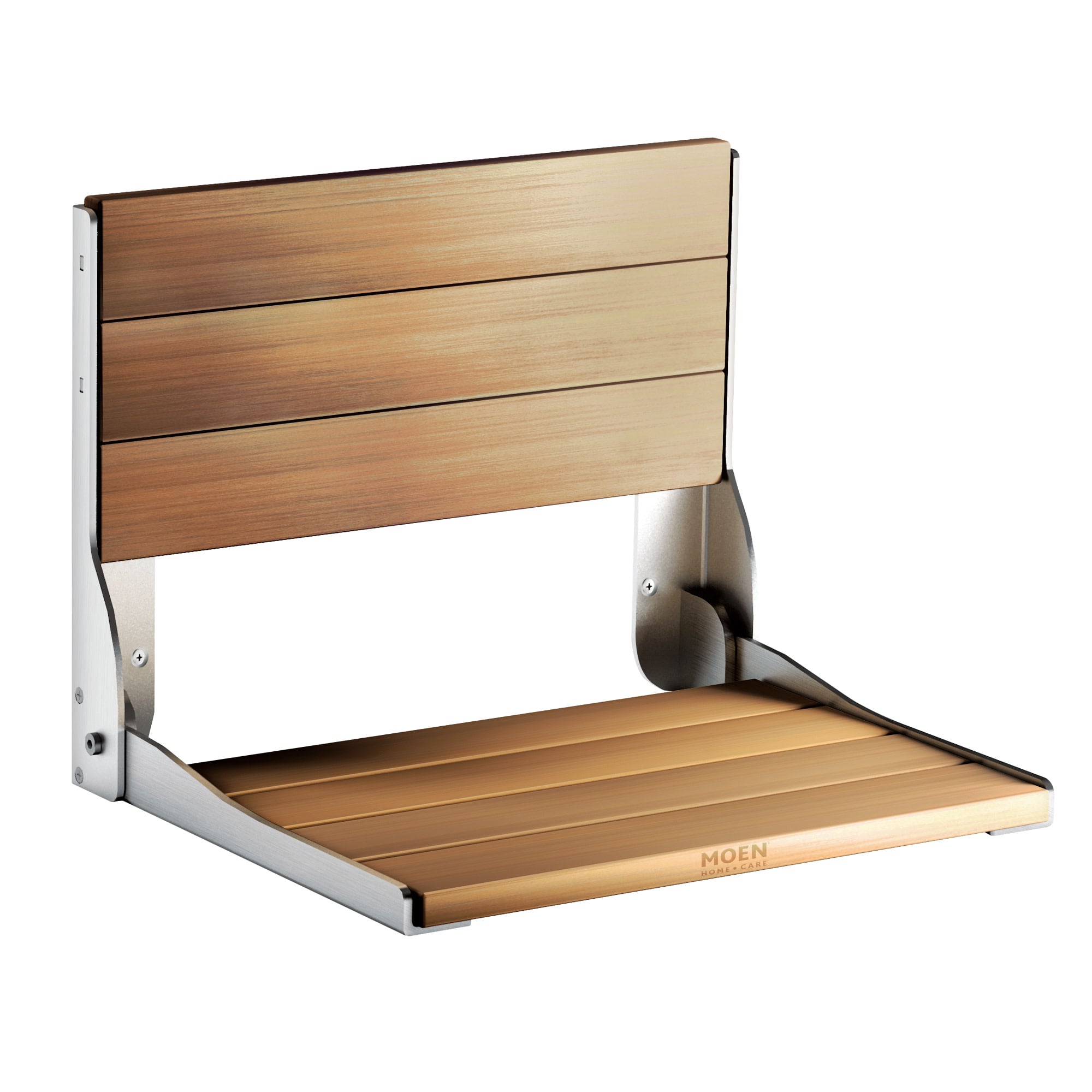 Moen DN7110 Solid Teak Wood Shower and bath stool
