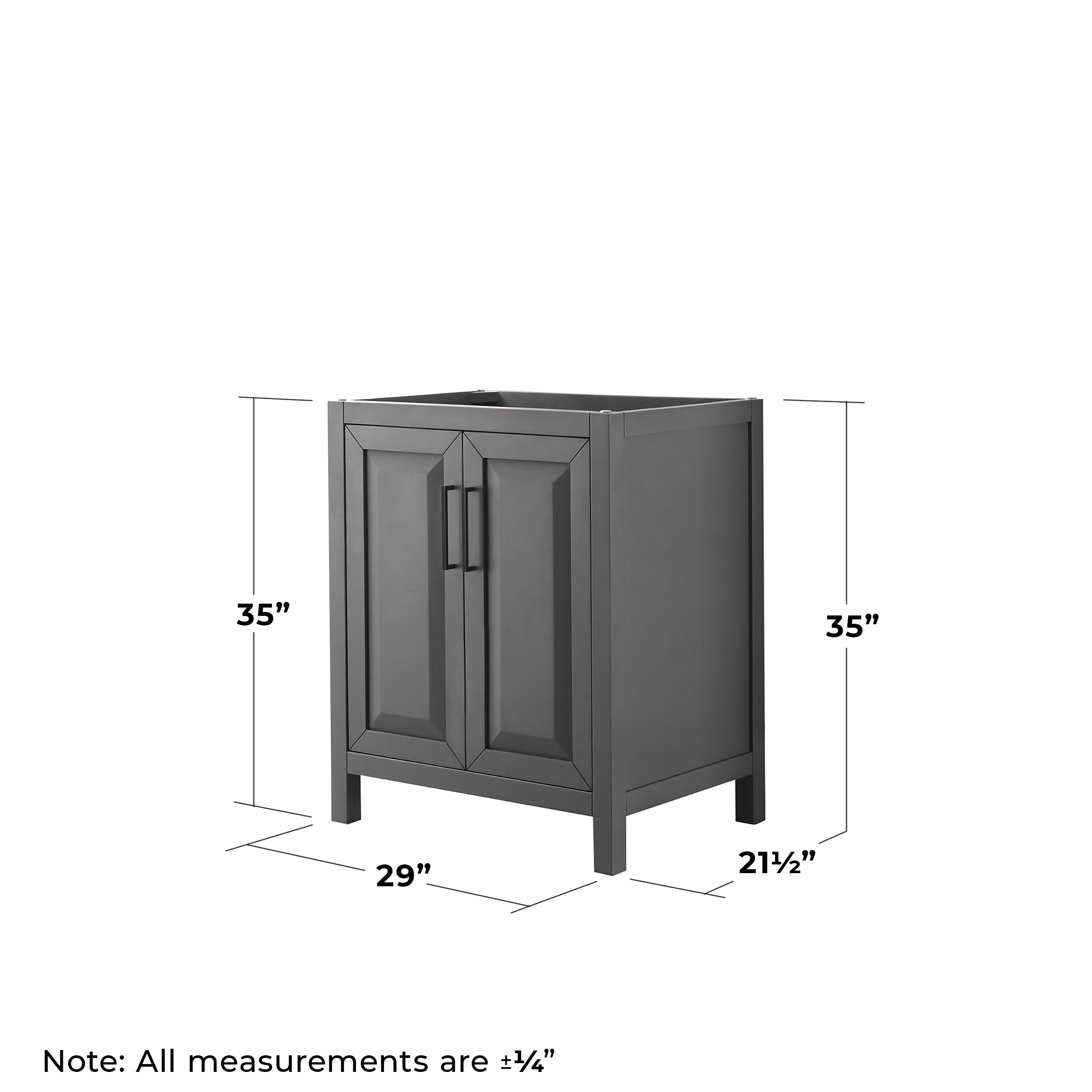 Wyndham Collection WCV252530SGBCXSXXM24 vanities - View #3