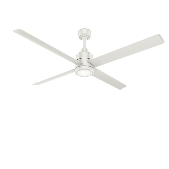 White Led Indoor Outdoor Ceiling Fan, How To Balance A Casablanca Ceiling Fan With Light Switch