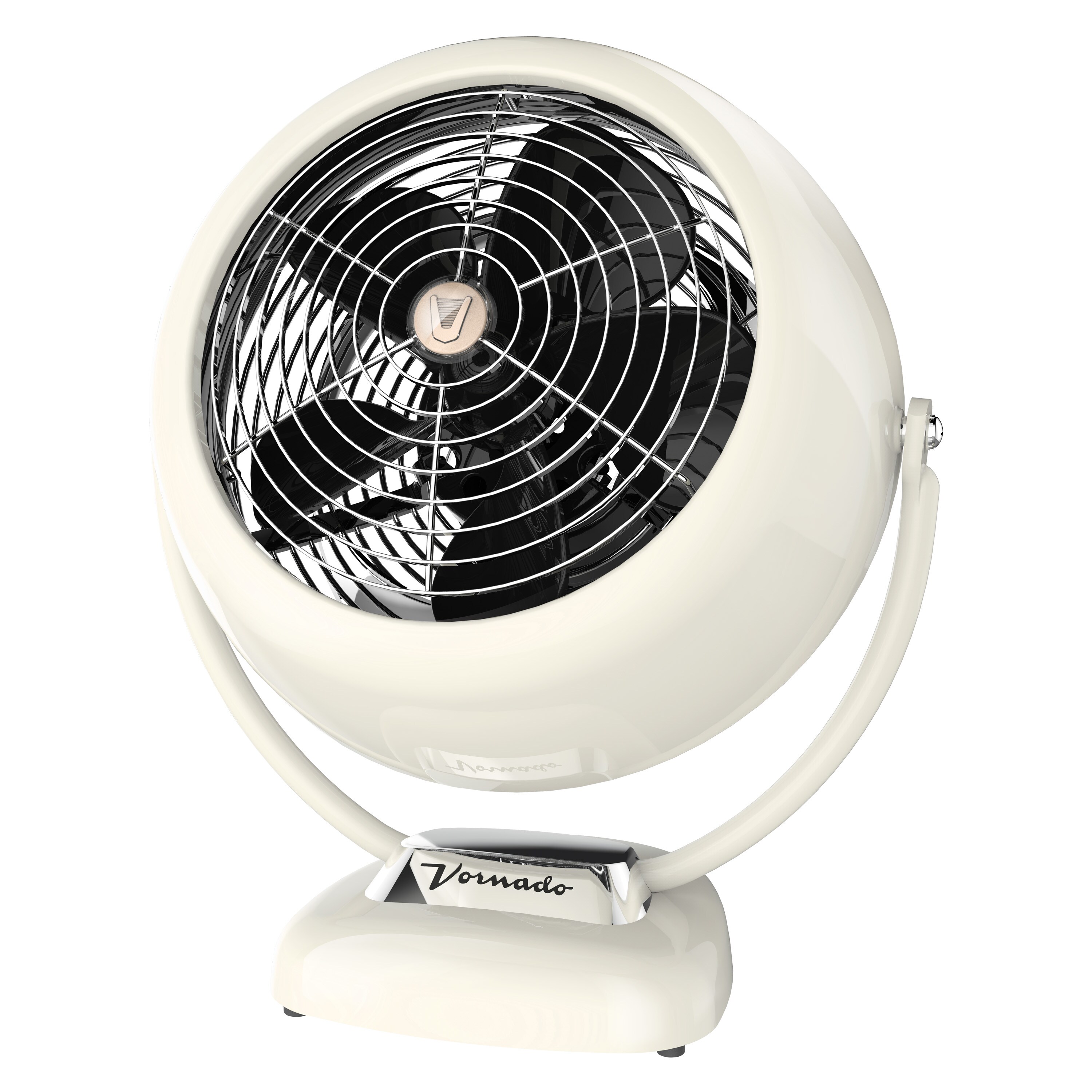 Vornado 10-in High Velocity Indoor Floor Fan, in White