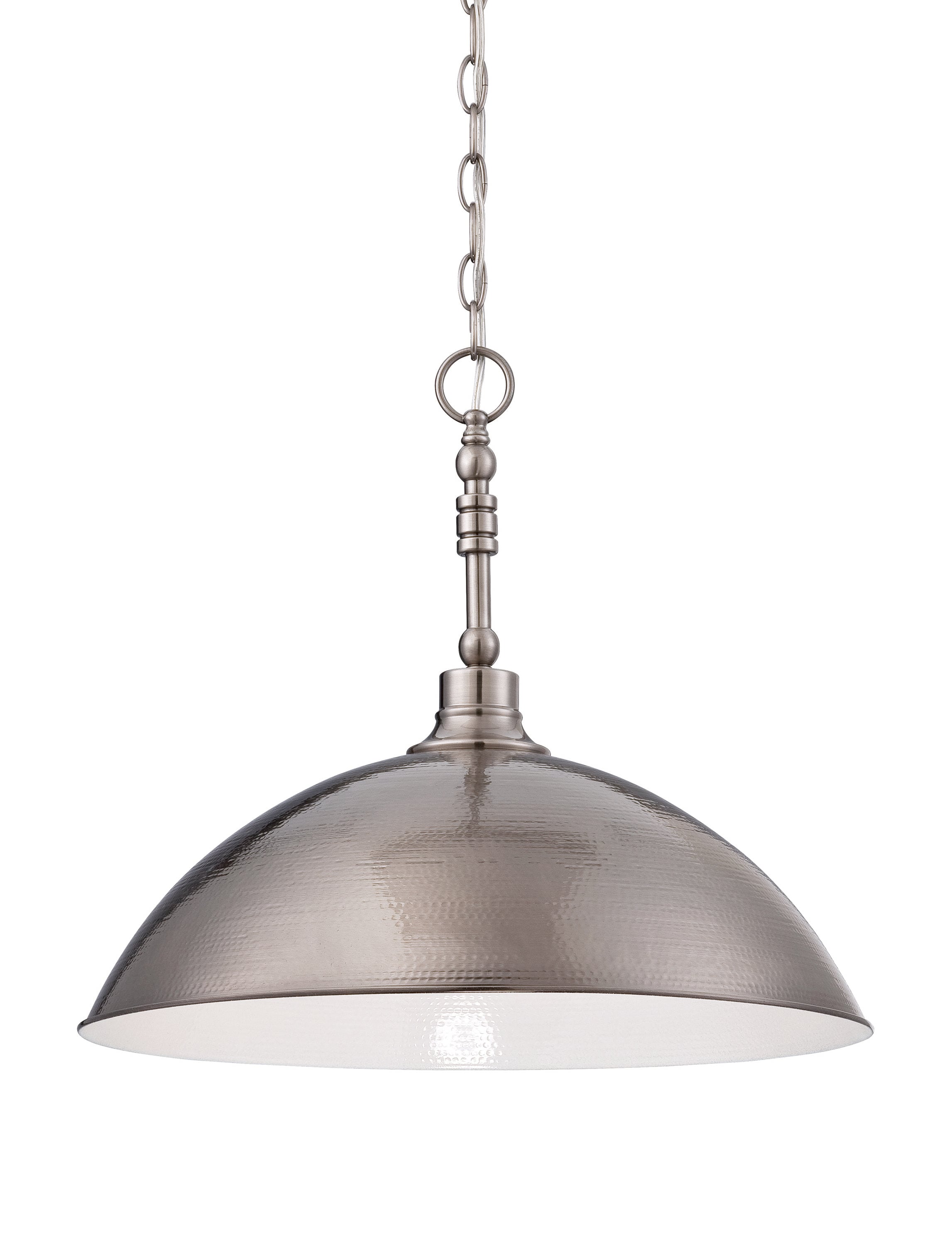 Craftmade 35993-AN Timarron Antique Nickel Transitional Bowl Medium Hanging Pendant light