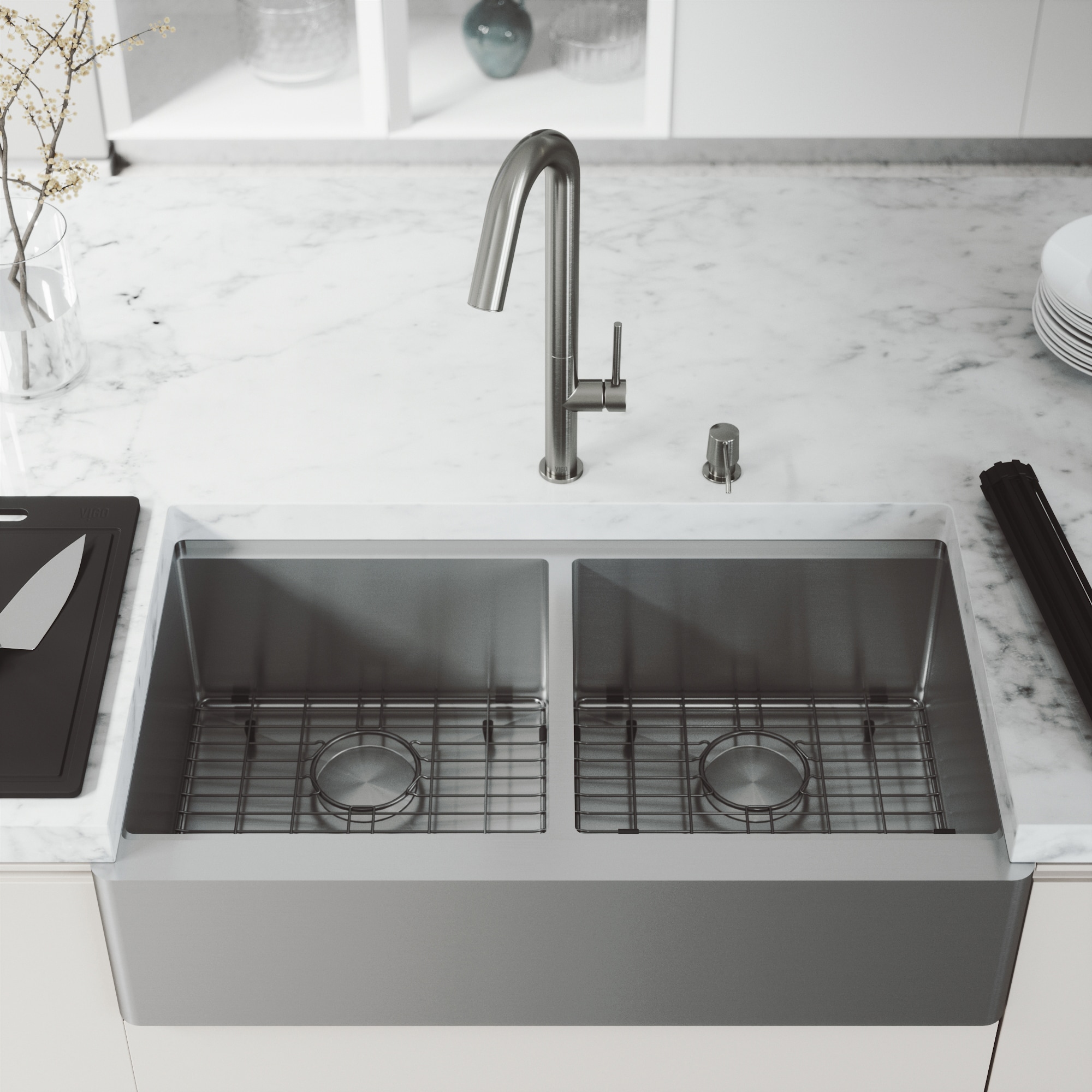 VIGO VGS3620BLFA Kitchen-Sinks - View #6