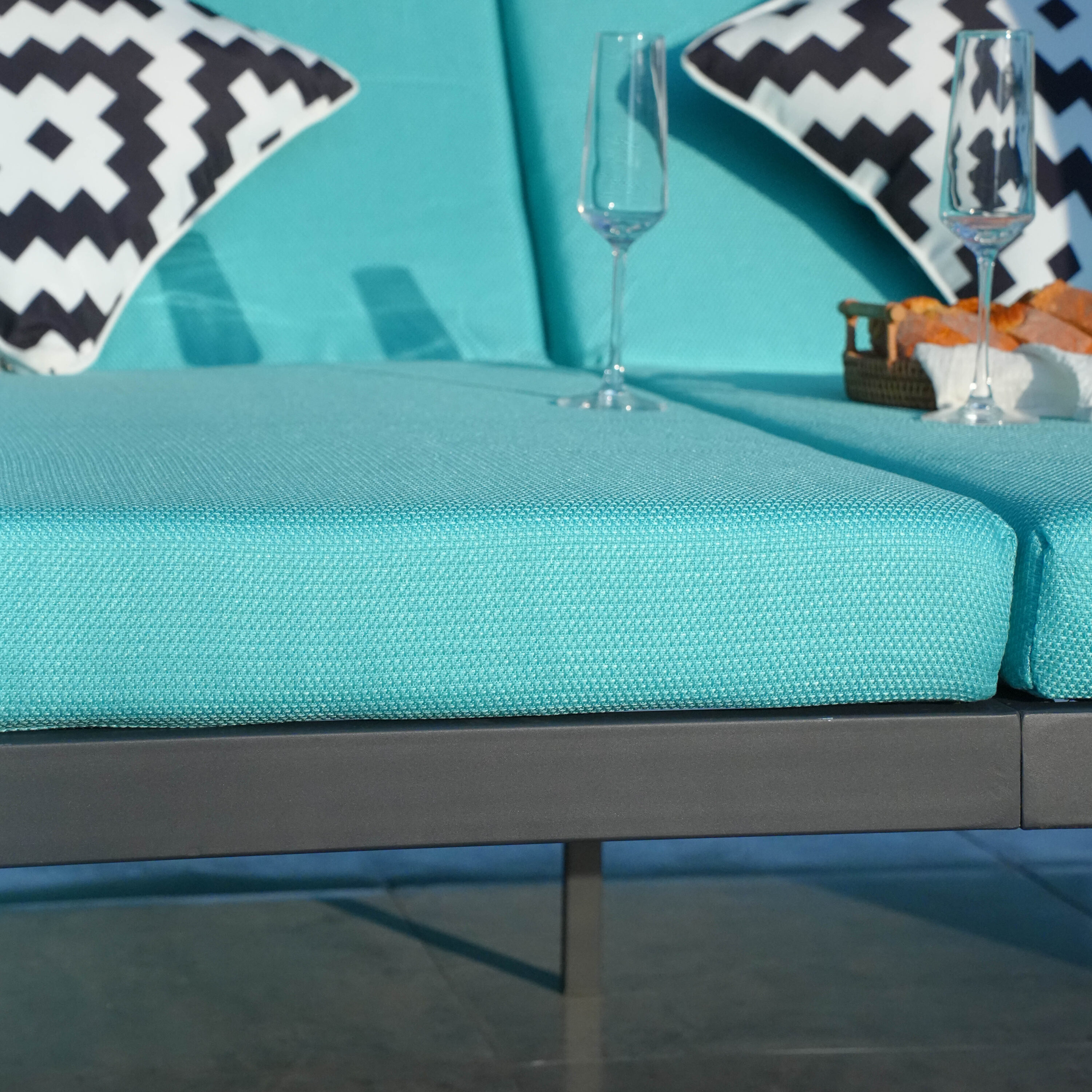 Moda Furnishings PAL-1129B-CYAN Patio-Conversation-Sets - View #6