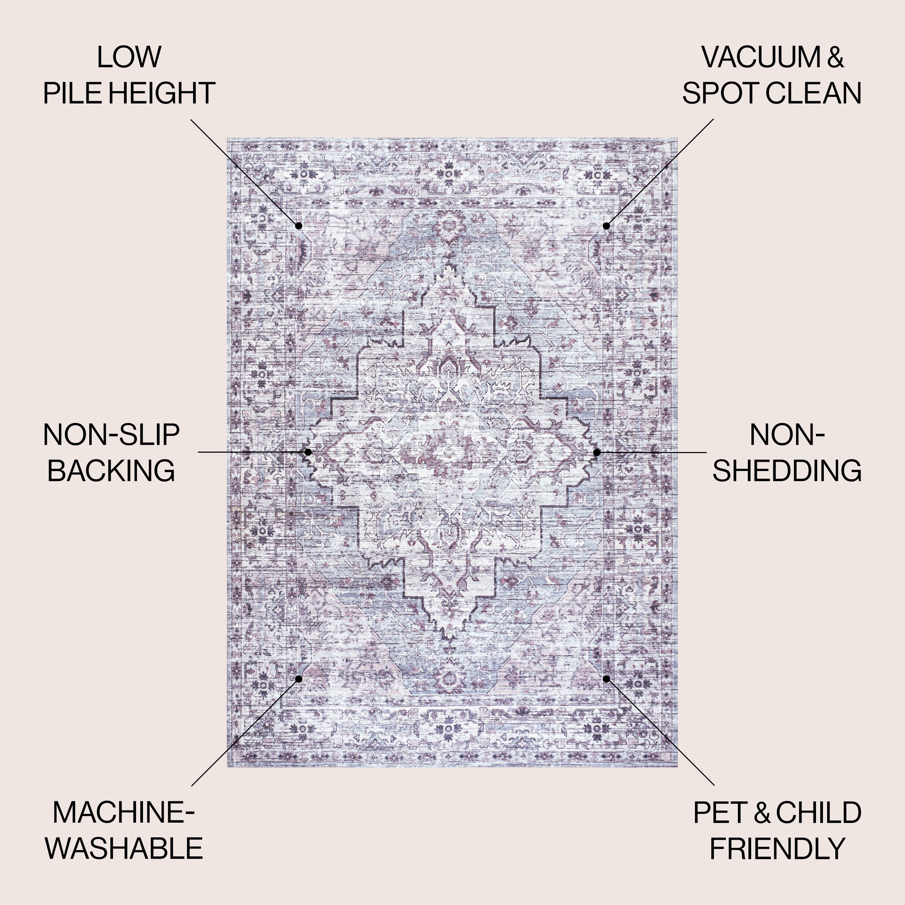 JONATHAN  Y WSH102A-5R rugs - View #2
