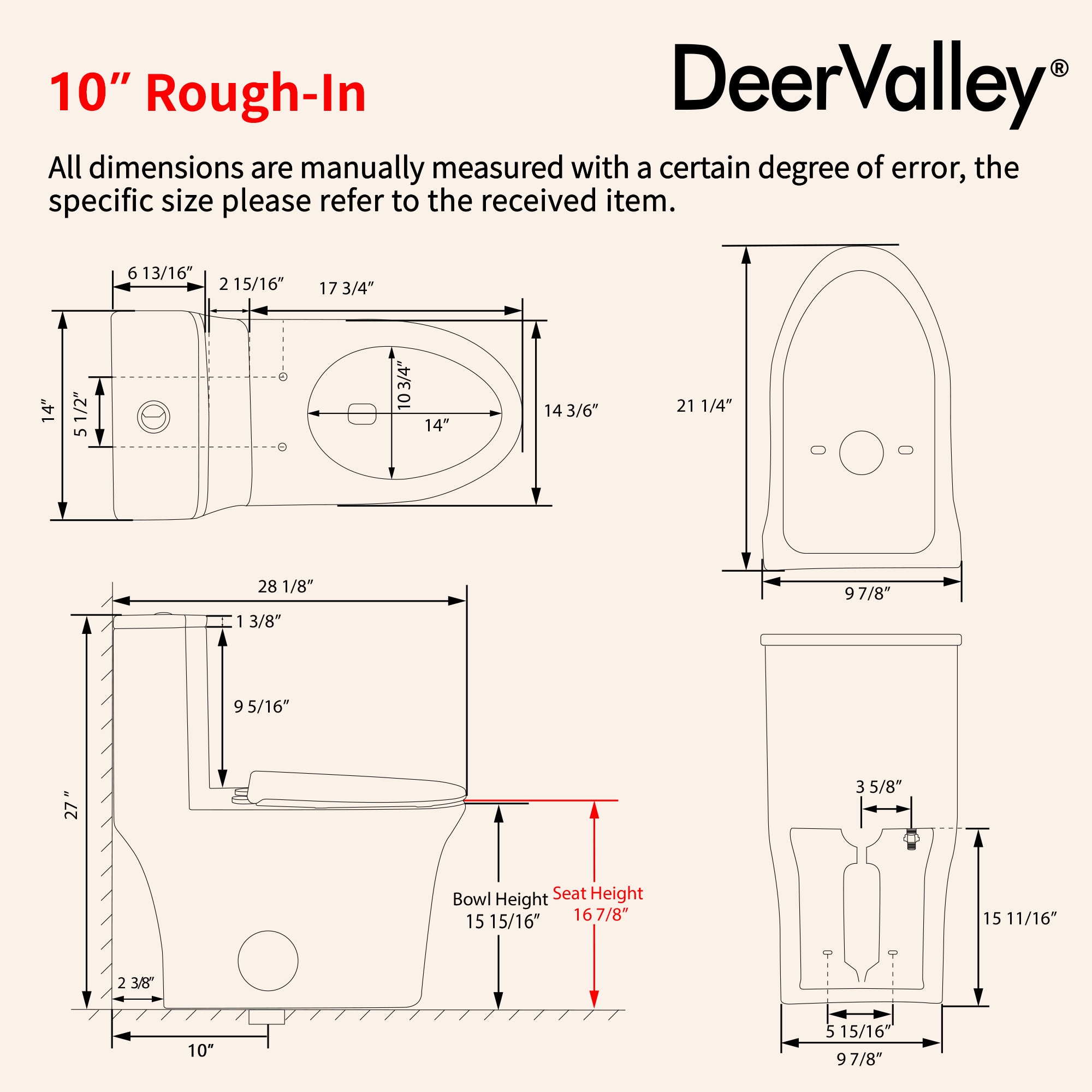 DeerValley DV-1F026R toilets - View #3