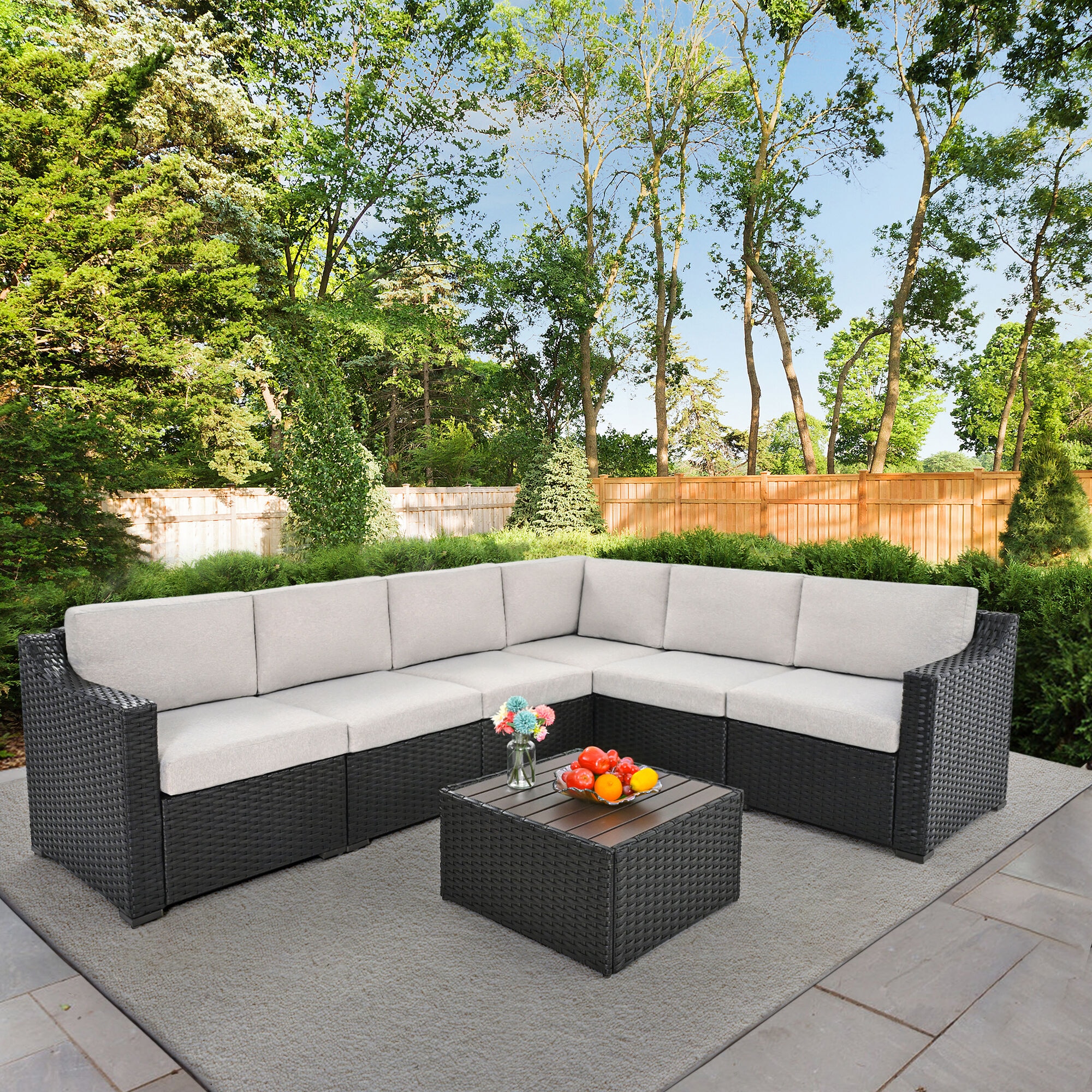  EL-SF7-ZG-WL3 Patio-Conversation-Sets - View #4