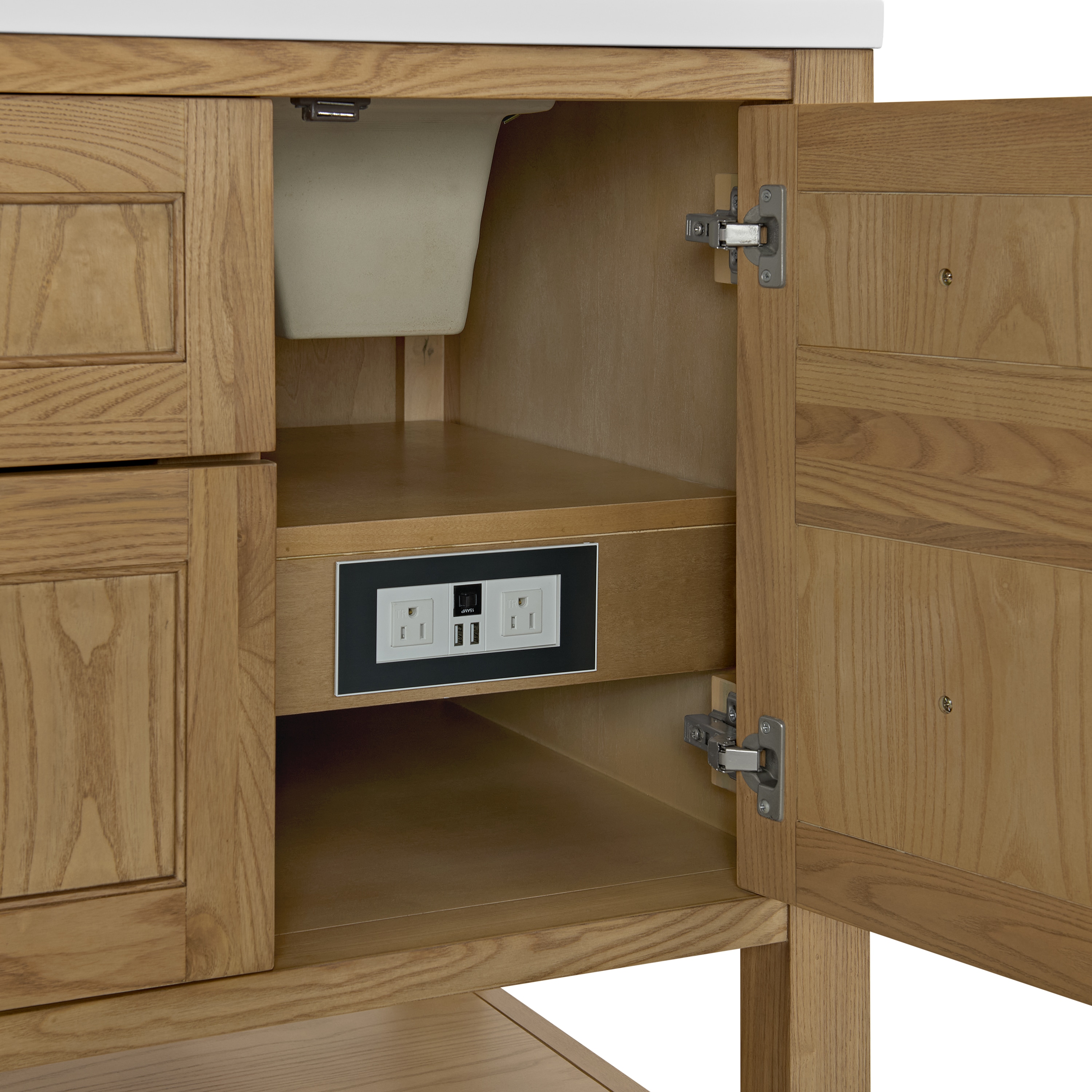 James Martin Vanities 330-V60D-LNO-3VSL Bath-Vanity-Combo - View #10