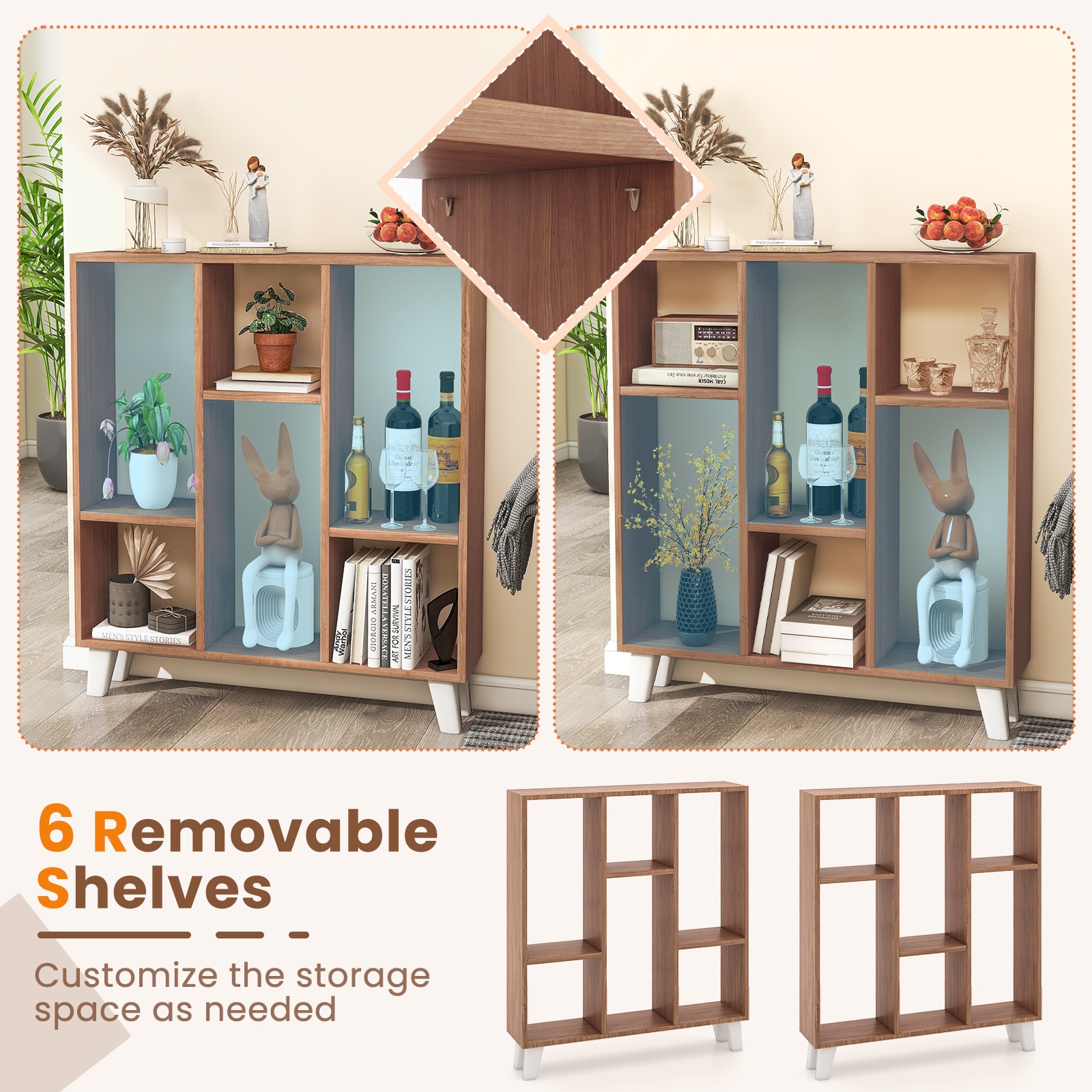 Slickblue D-CO-FC62911VJ bookcases - View #4