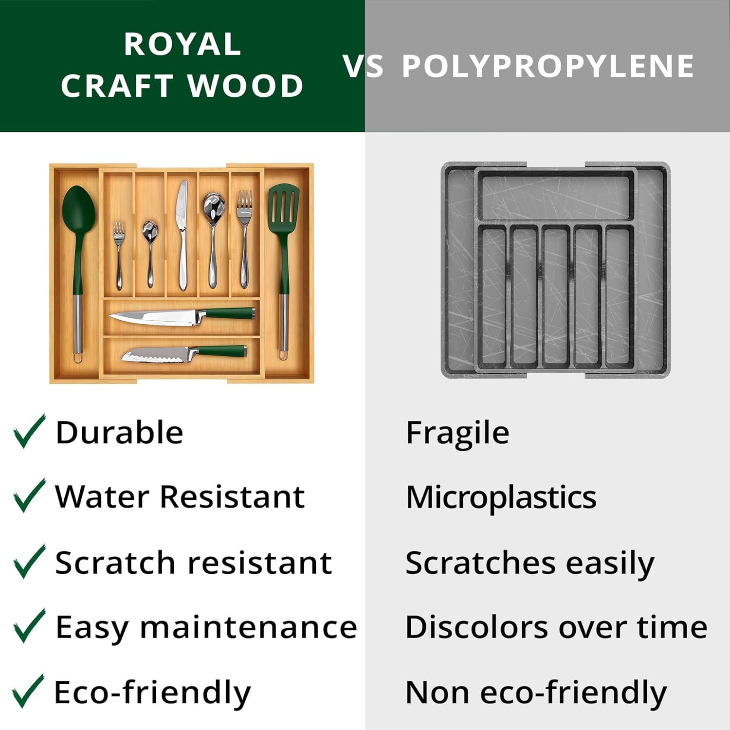 ROYAL CRAFT WOOD RCW-KITDRAW Drawer-Organizers - View #6
