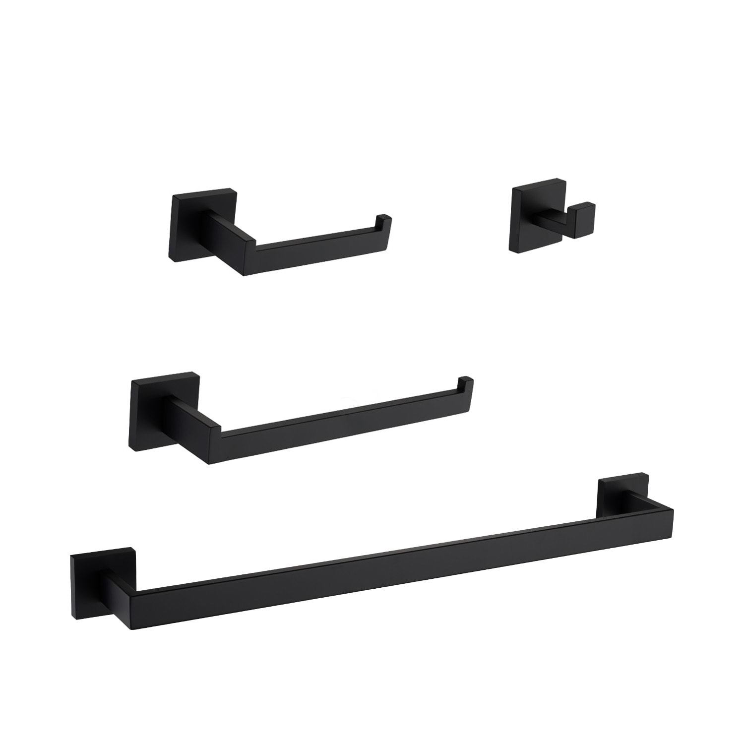 Wooakway 4 - Piece Bathroom Hardware Set #FXLS0606-605BATHA05