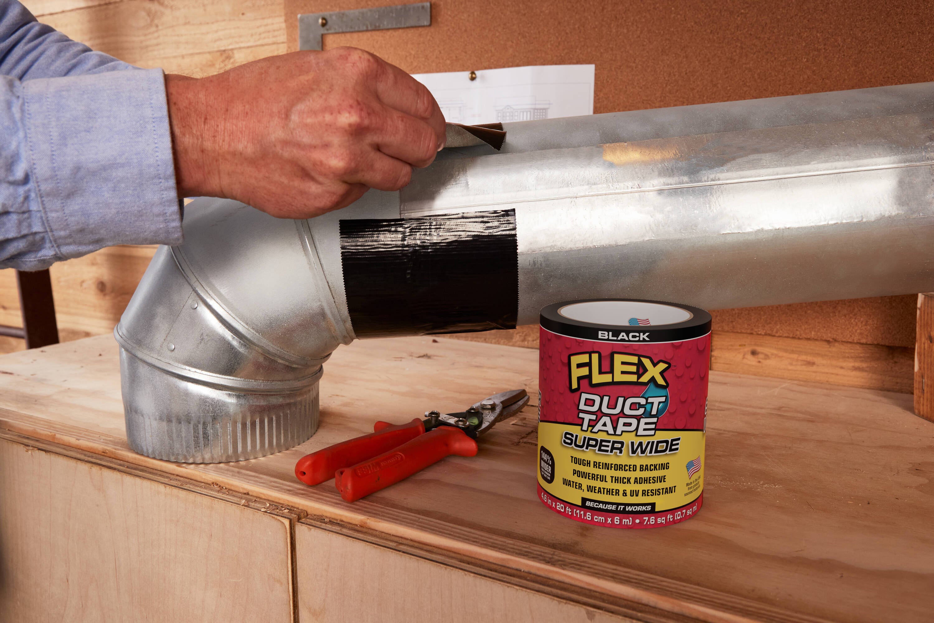 Flex Duct Tape DTBLKR4620 Duct-Tape - View #6