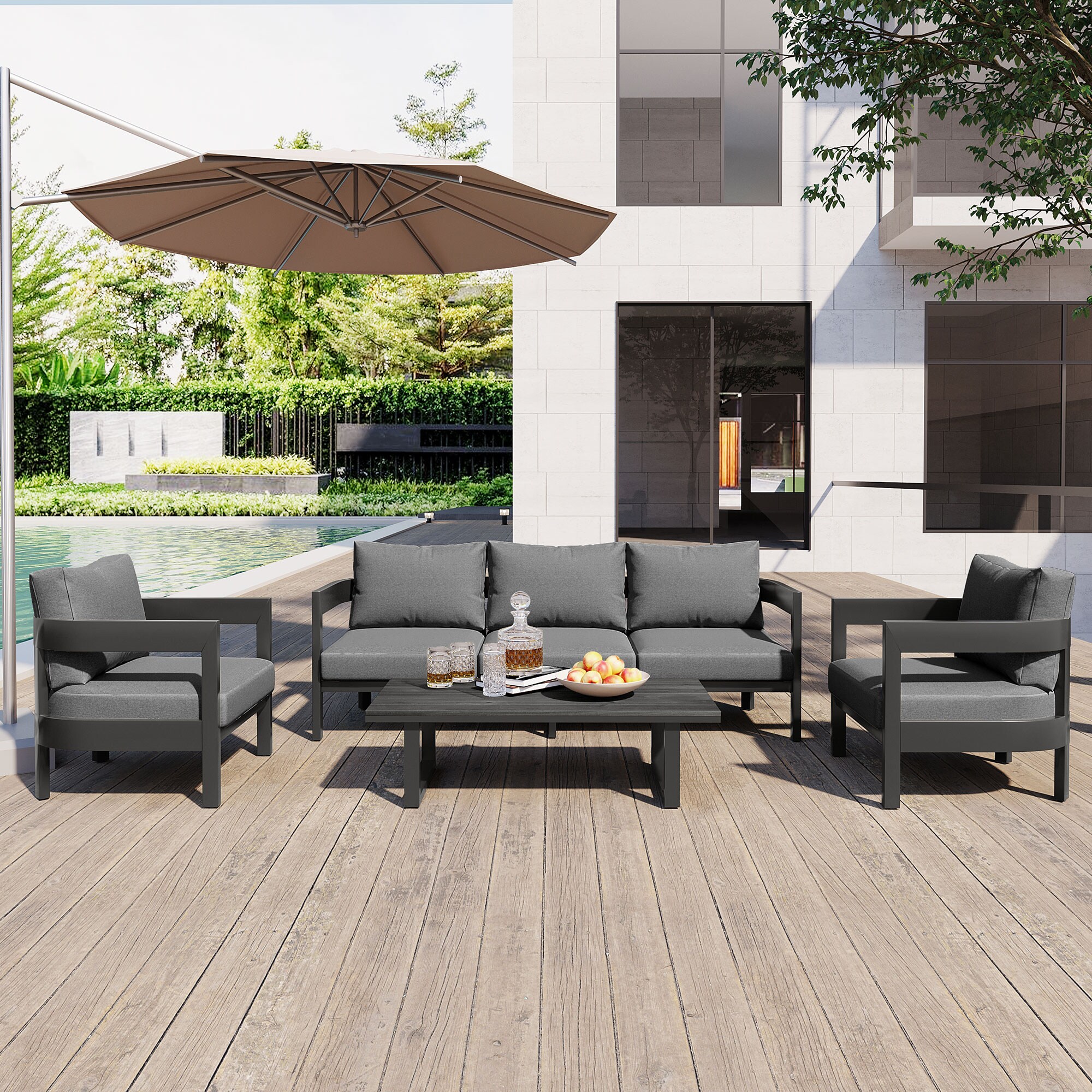 Bybafun YA7100025 Patio-Conversation-Sets - View #2