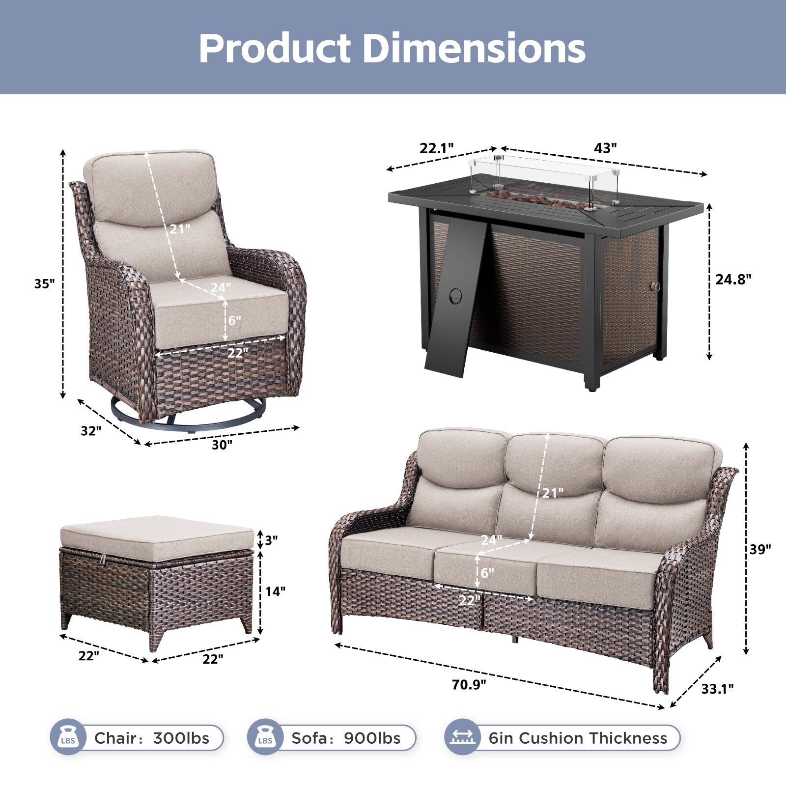 Gymojoy FS2602150 Patio-Conversation-Sets - View #10