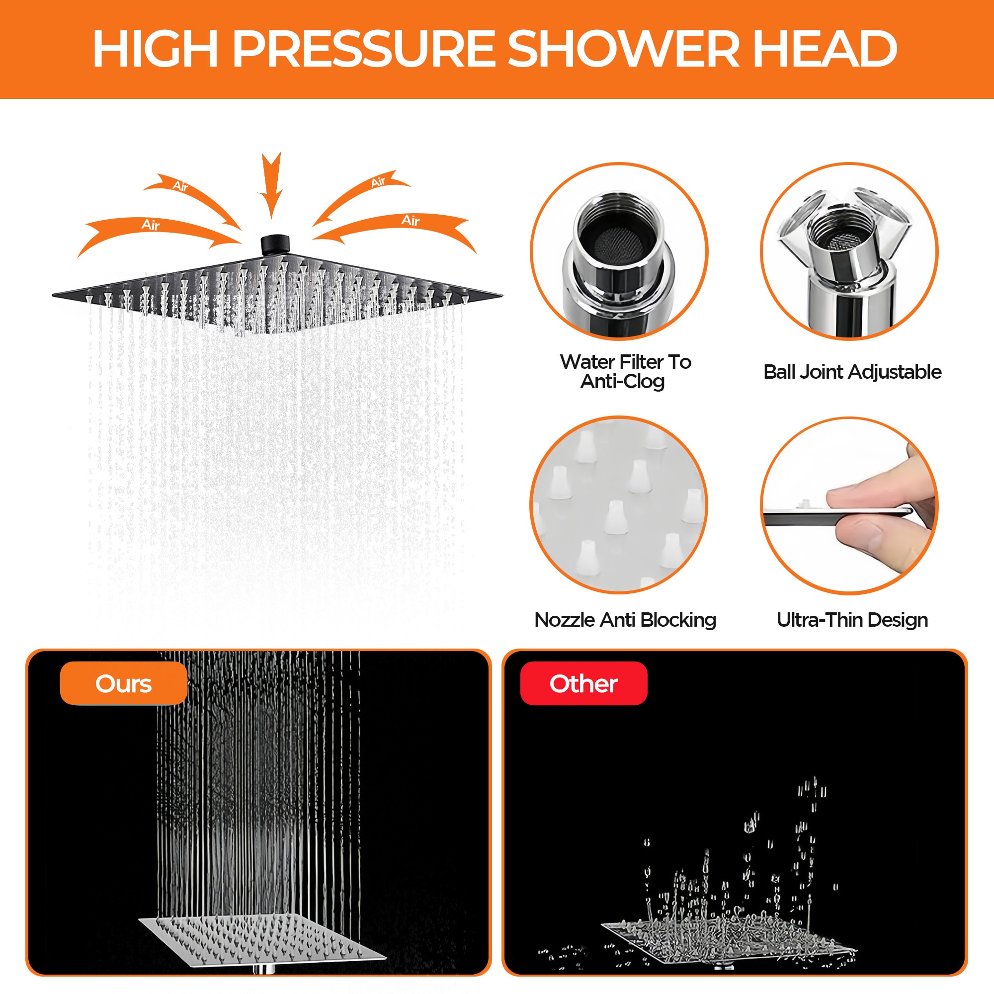androme AD69A3B10 Tub-Shower-Faucets - View #7