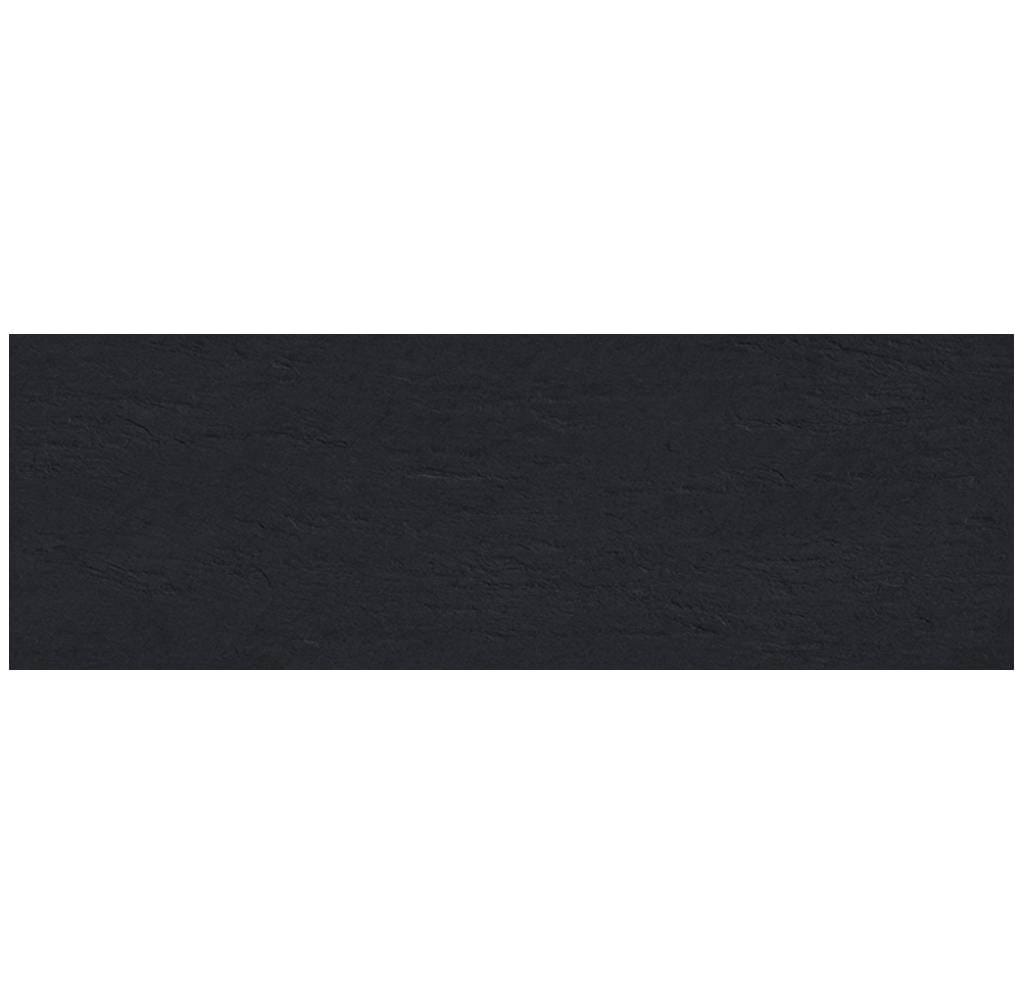 Apollo Tile Imprint Black 12-in x 36-in Matte Ceramic Floor and Wall Tile ( 11.62-sq ft Carton ) #IMPS88SLTBLKA