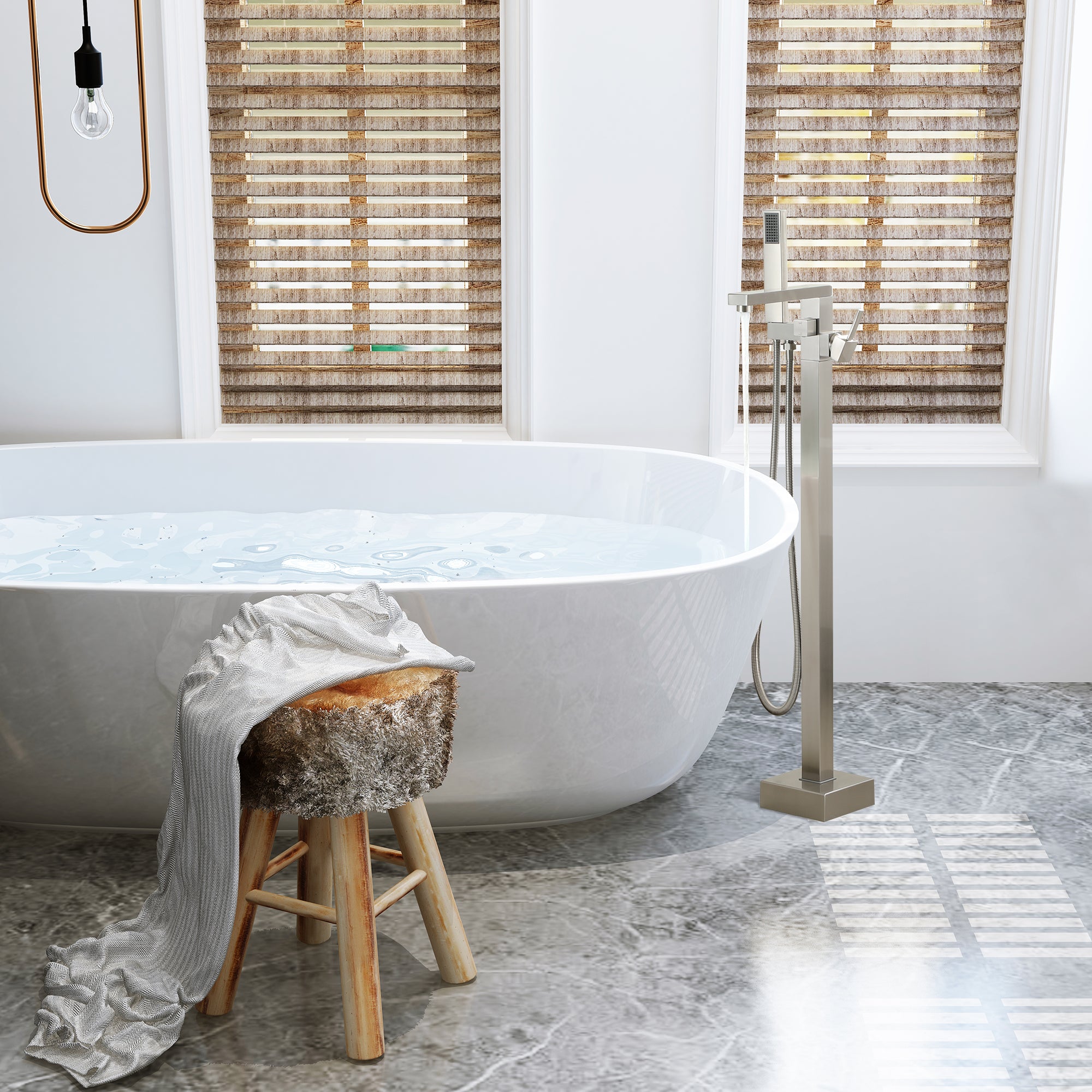 Boyel Living BL05-BN Roman-Tub-Faucets - View #5