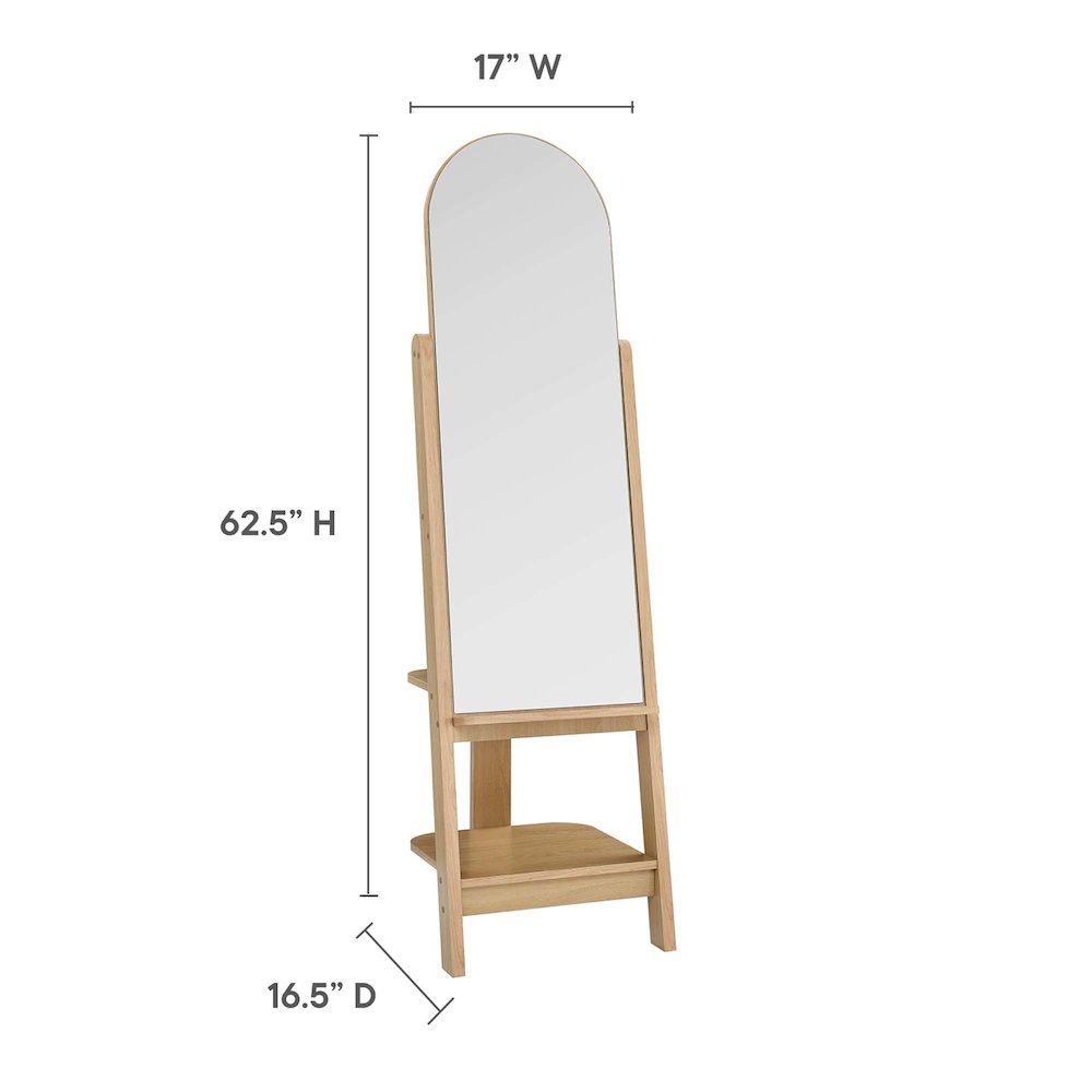 Modway EEI-6346-OAK Decor-Mirrors - View #3