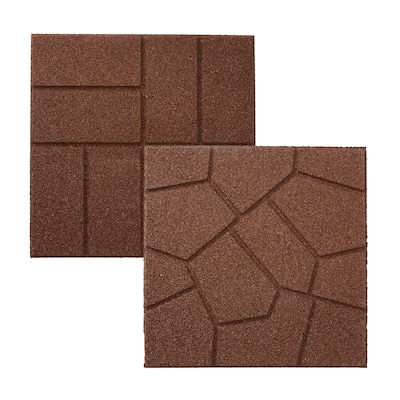 Rubber Paver In The Pavers, Envirotile Rubber Pavers Reviews