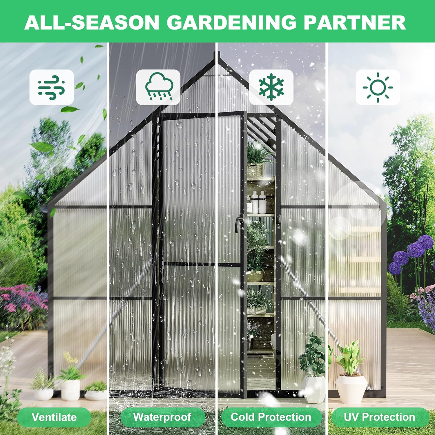 Qeetex QET-GH-WK48 greenhouses - View #4