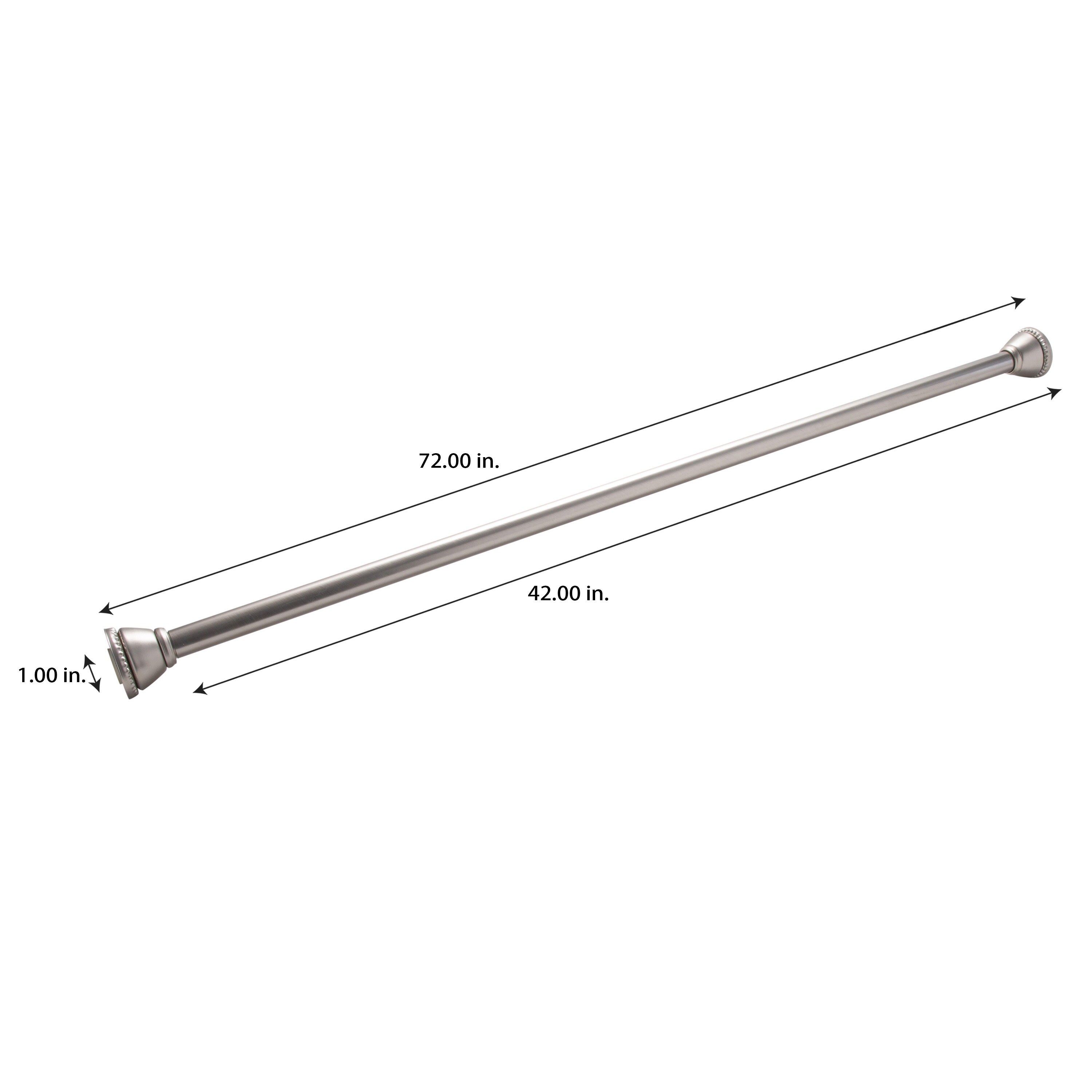 Bath Bliss 5883-SAT Shower-Rods - View #9