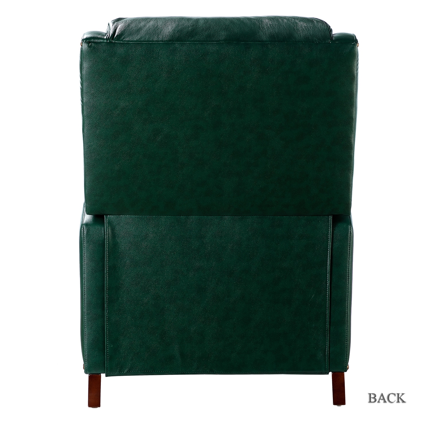 14 Karat Home Norberto Green Leather Recliner in the Recliners department  at