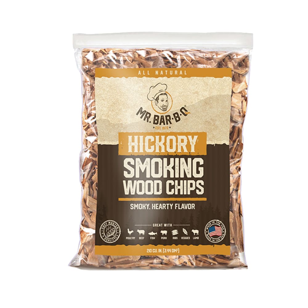 Mr. Bar-B-Q 05011Y Hickory 192 Cubic-in Wood Chips