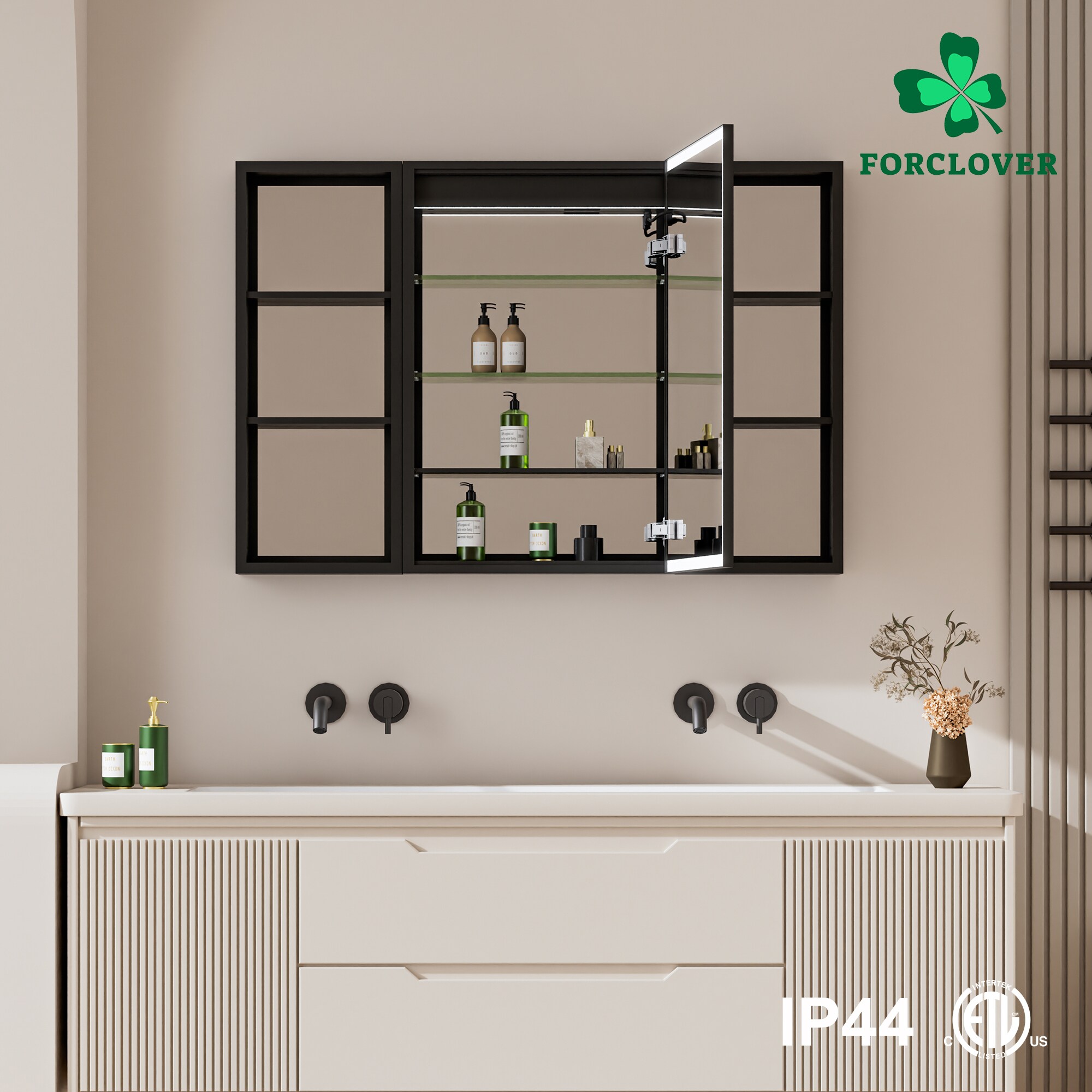 Forclover MEAM-12M4430R2MC Bathroom-Medicine-Cabinets - View #11